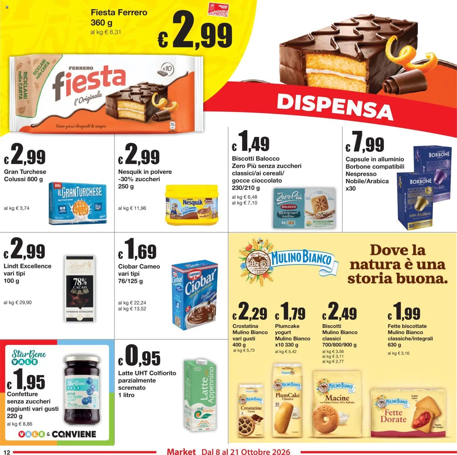 Sì con Te volantino Market