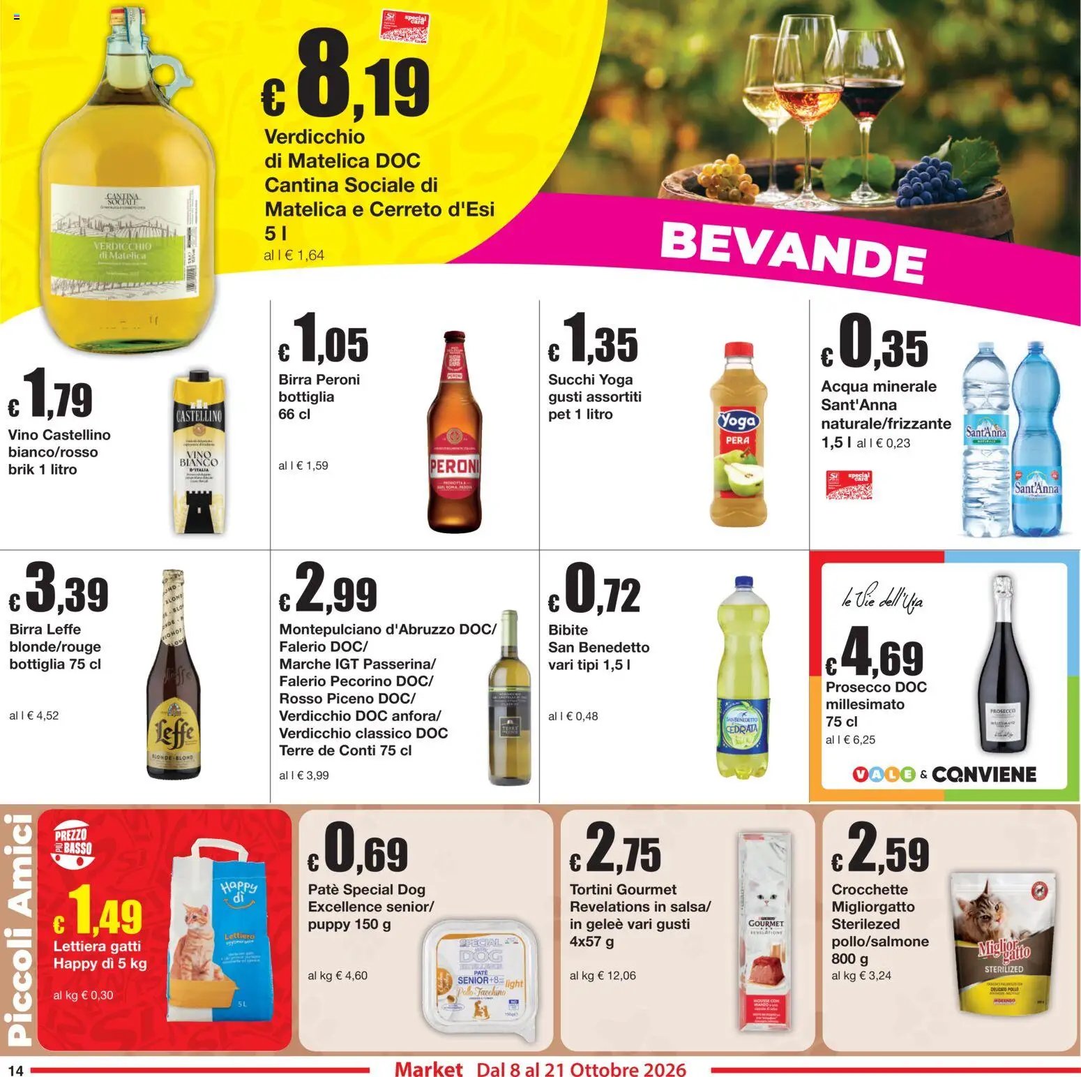 Sì con Te volantino Market