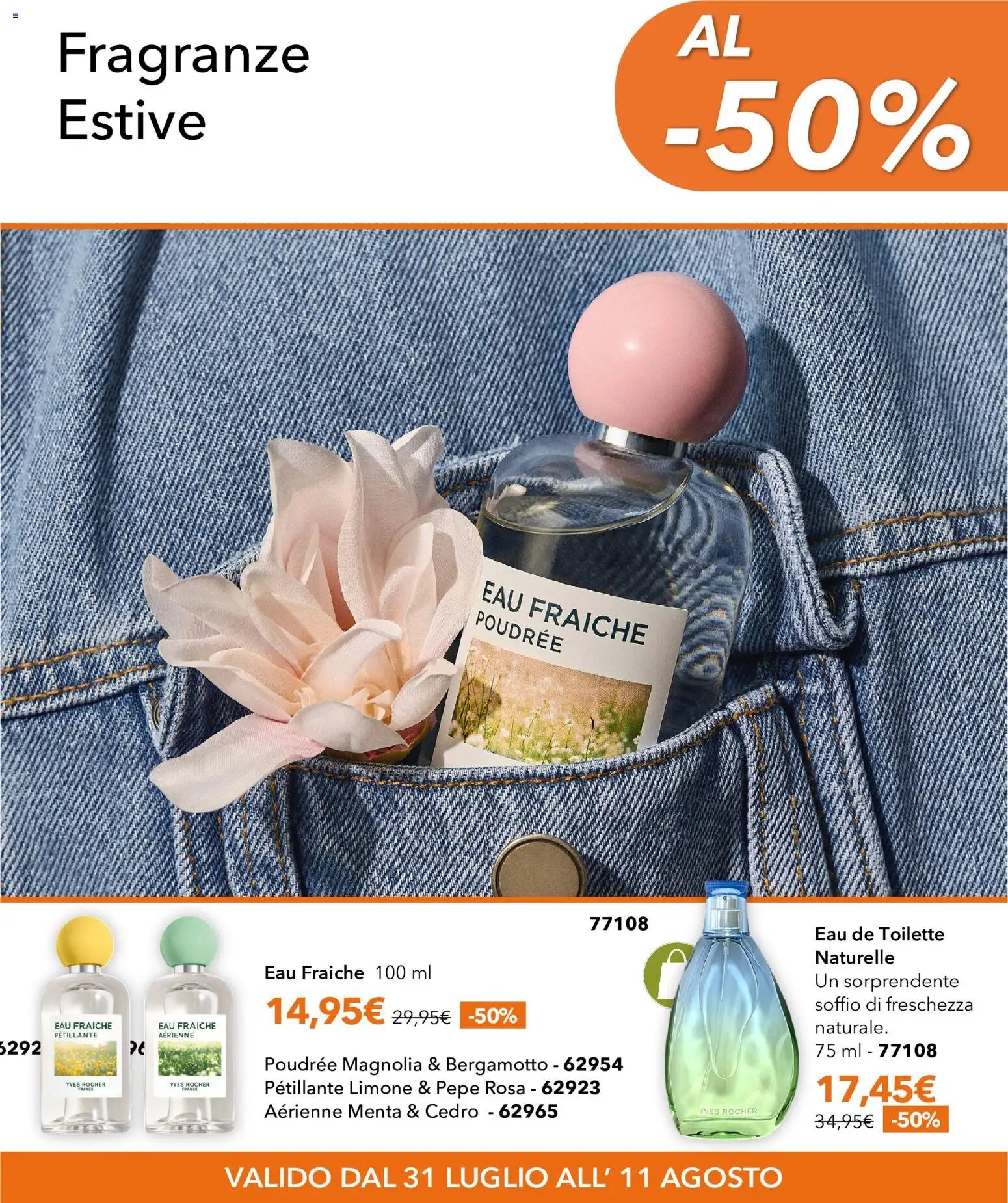 Yves Rocher catalogo Summer Best Seller