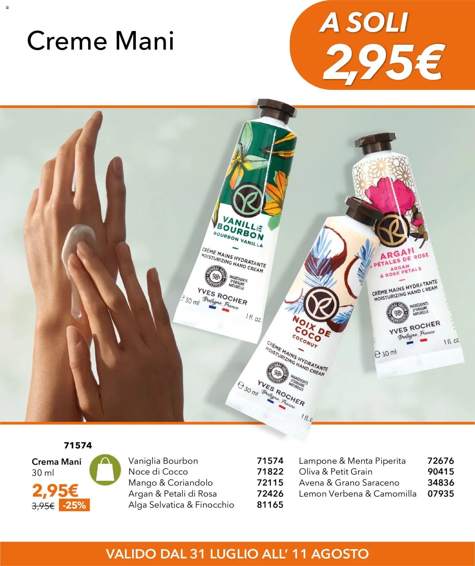 Yves Rocher catalogo Summer Best Seller