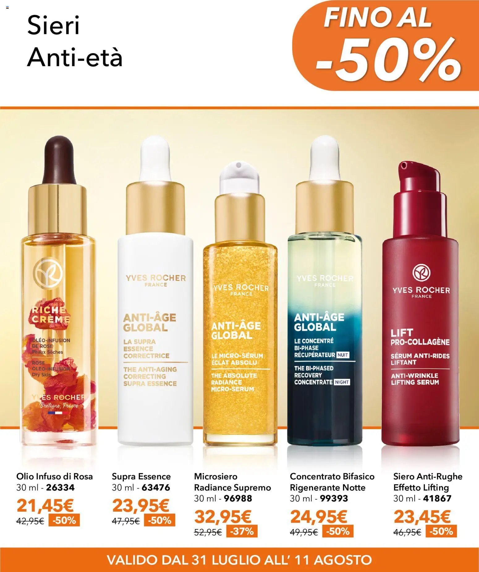 Yves Rocher catalogo Summer Best Seller