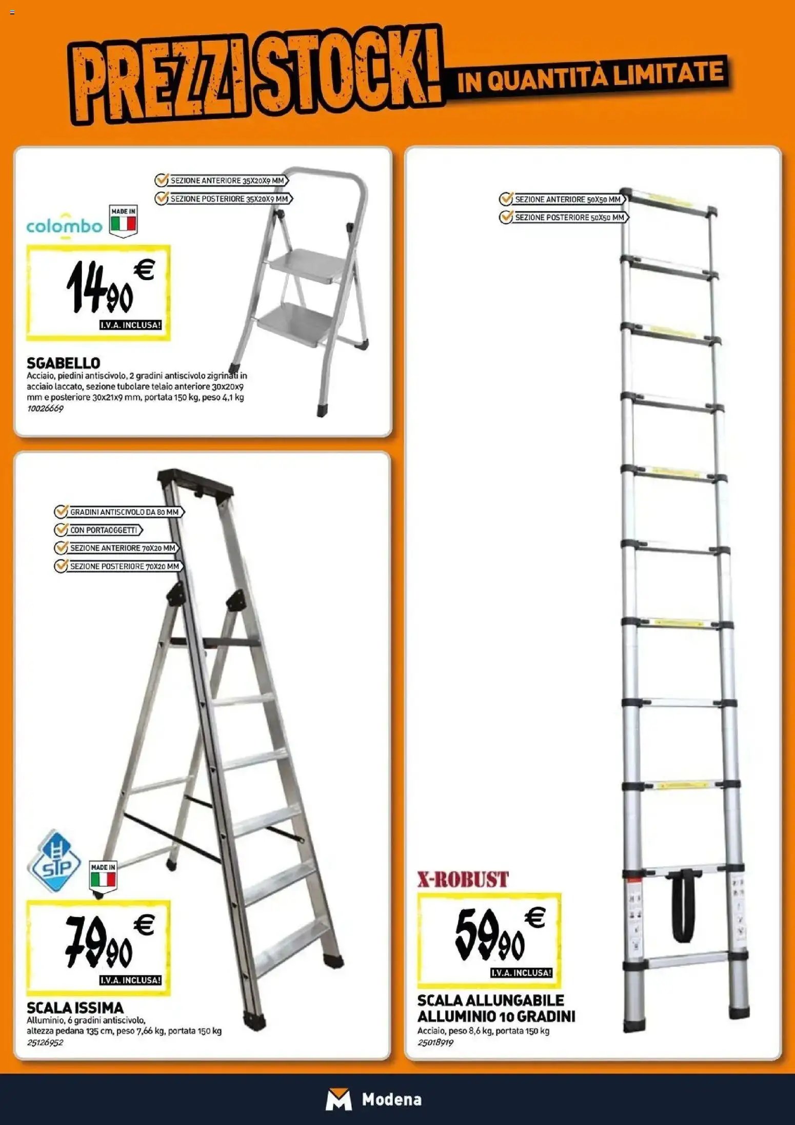 TECNOMAT - Straordinari prezzi stock!