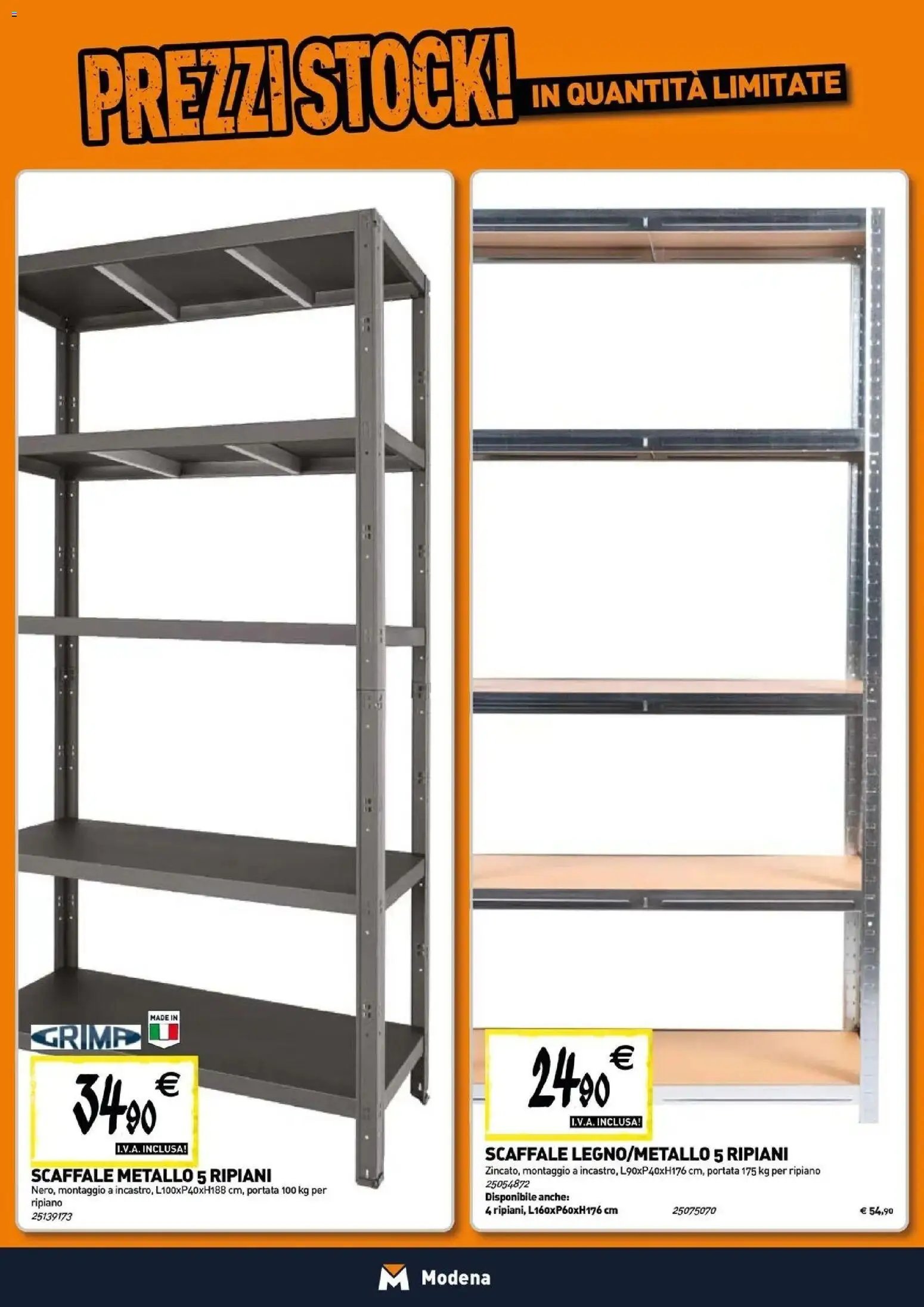 TECNOMAT - Straordinari prezzi stock!