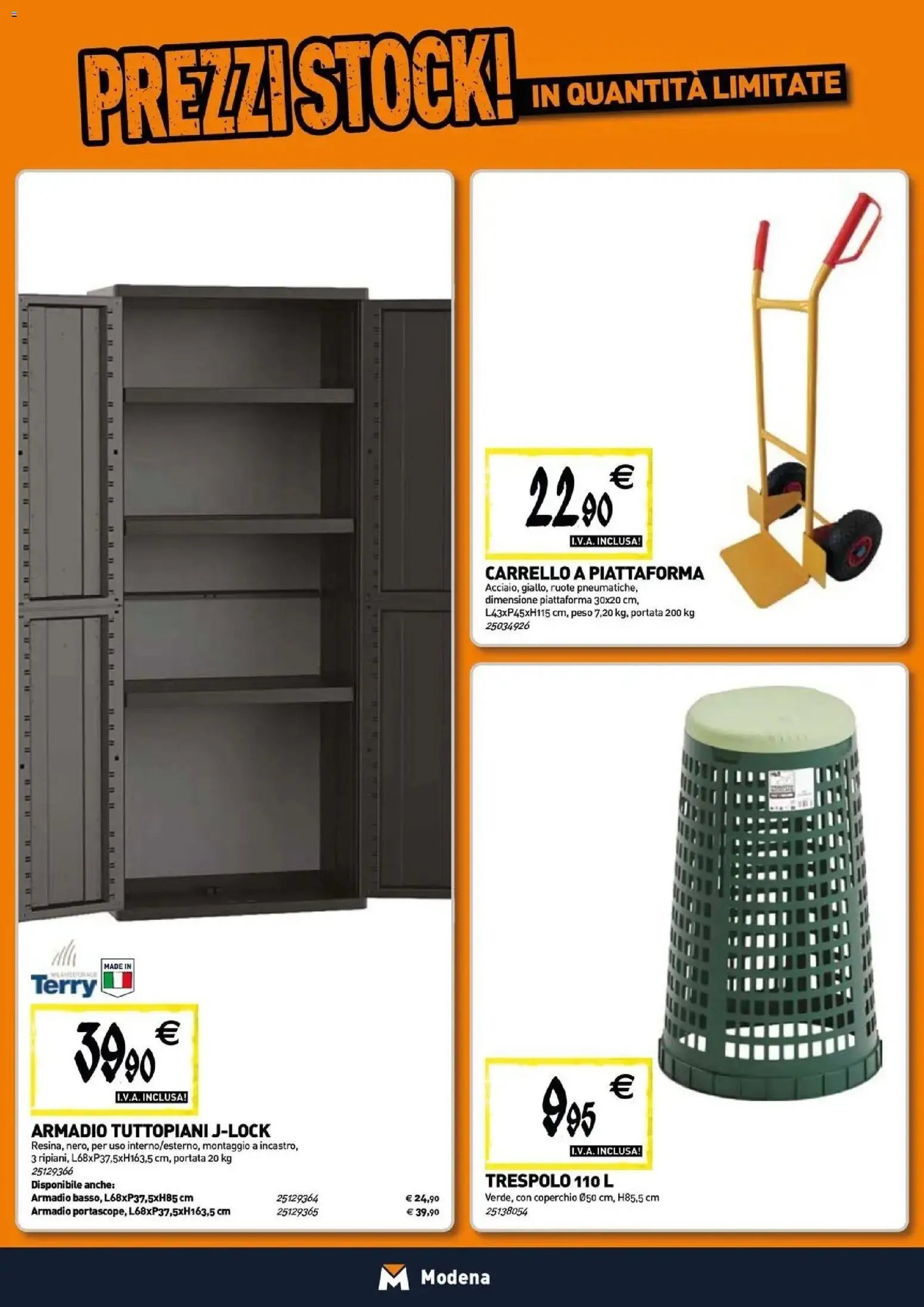 TECNOMAT - Straordinari prezzi stock!