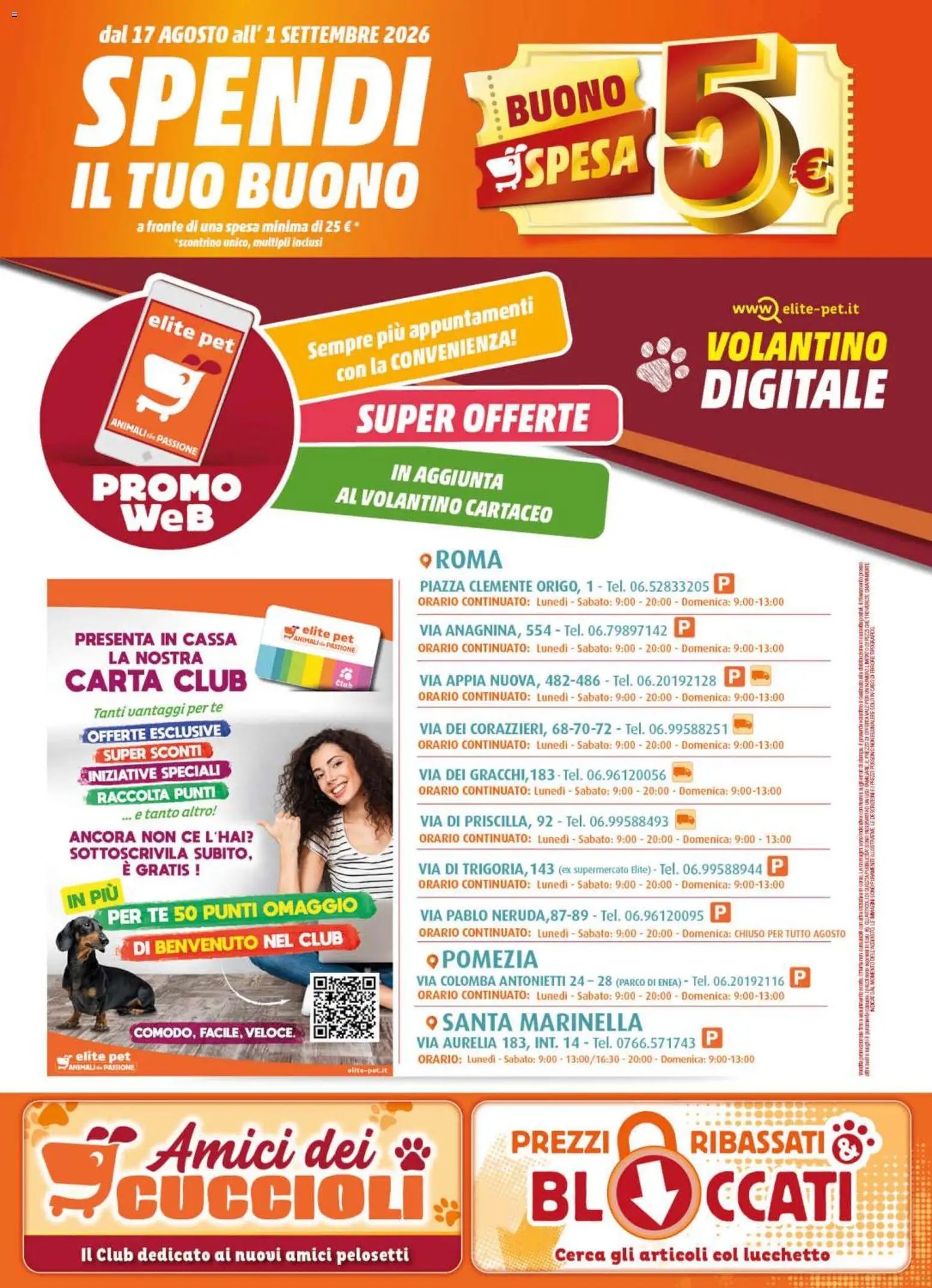 Elite Supermercati volantino Pet