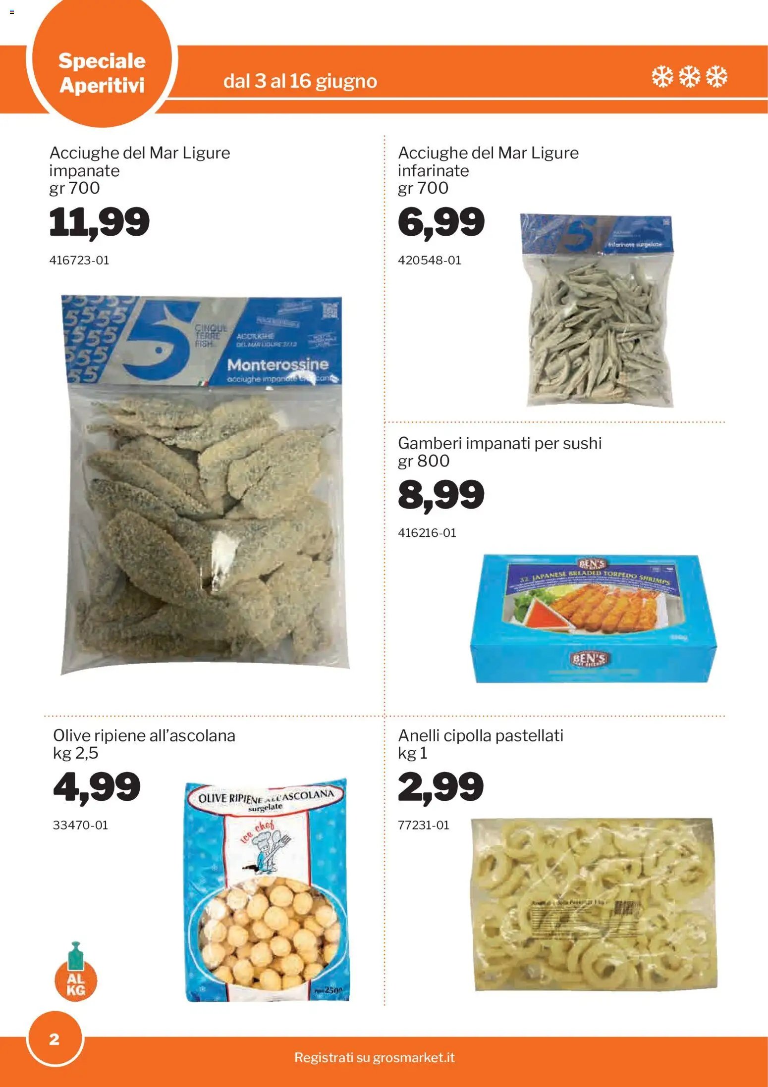 Sogegross volantino Aperitivi
