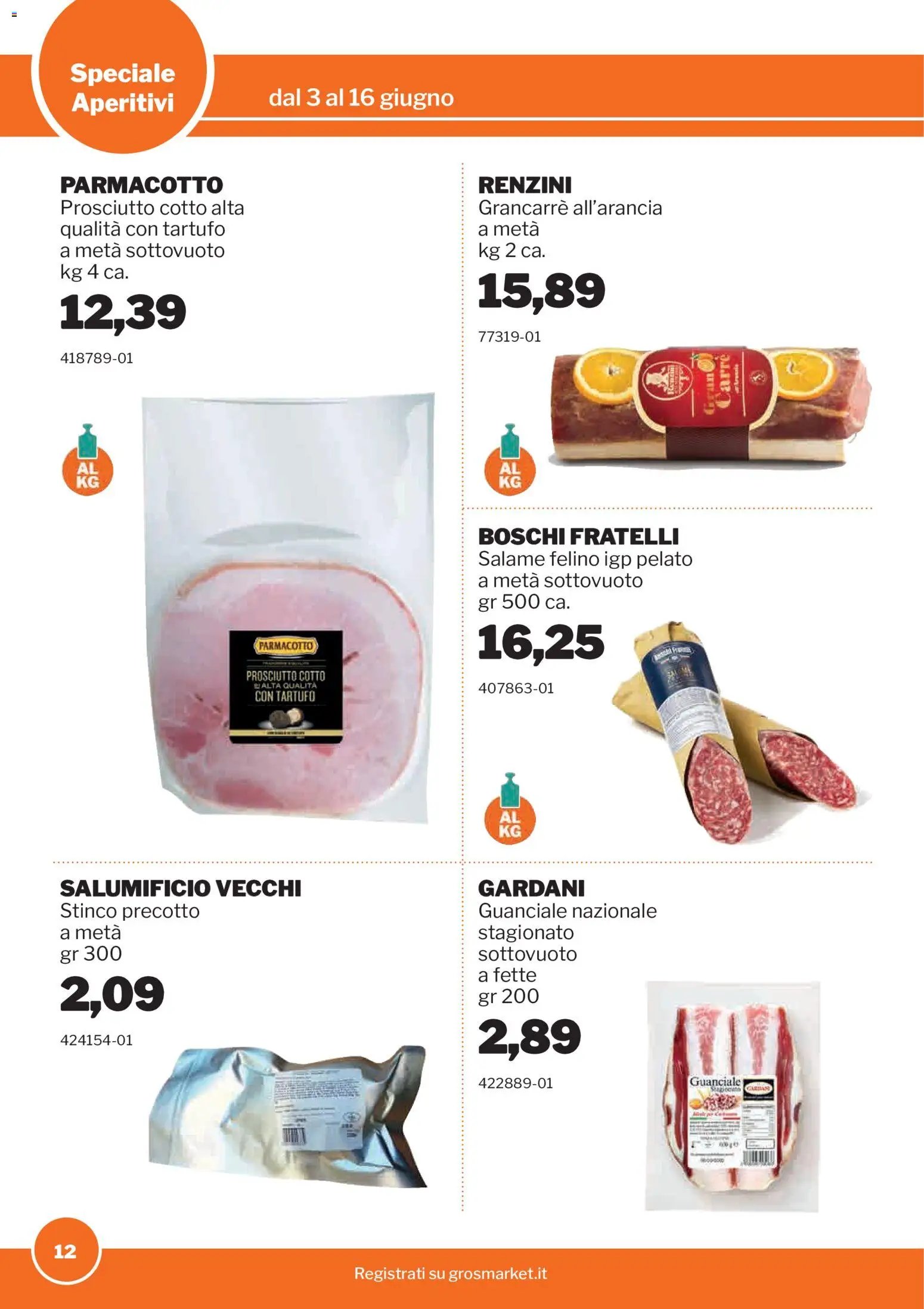 Sogegross volantino Aperitivi