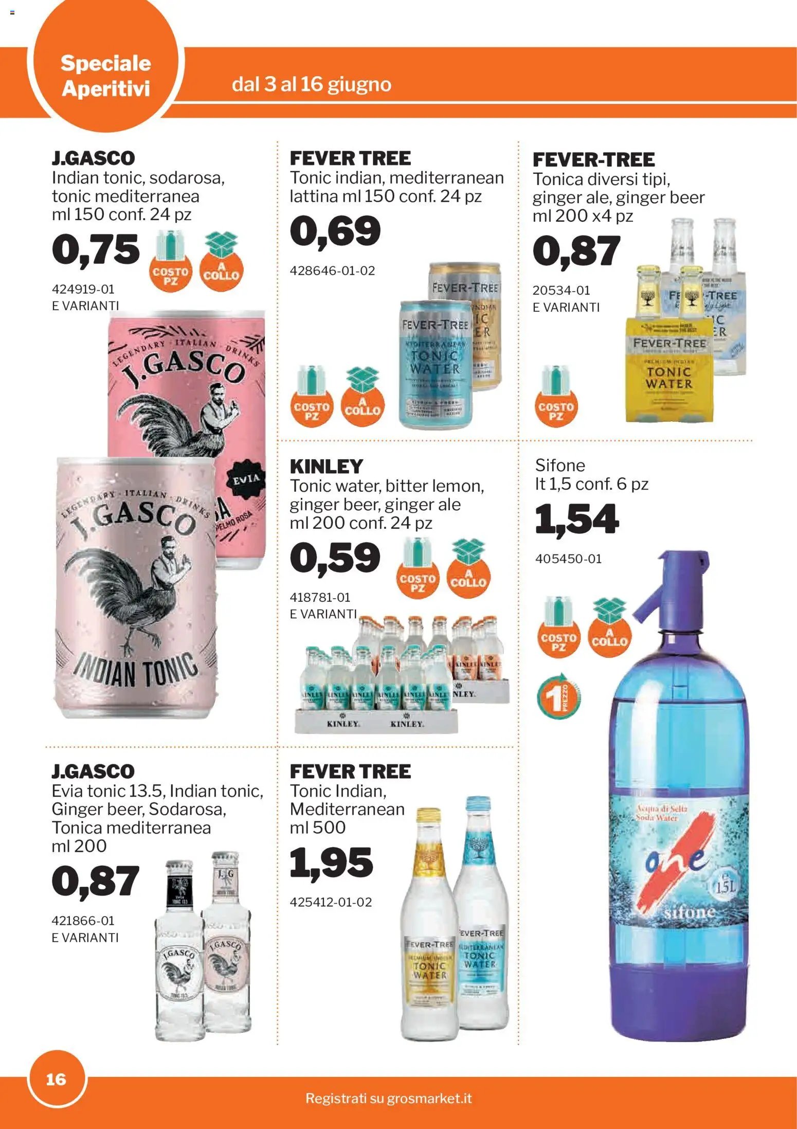 Sogegross volantino Aperitivi
