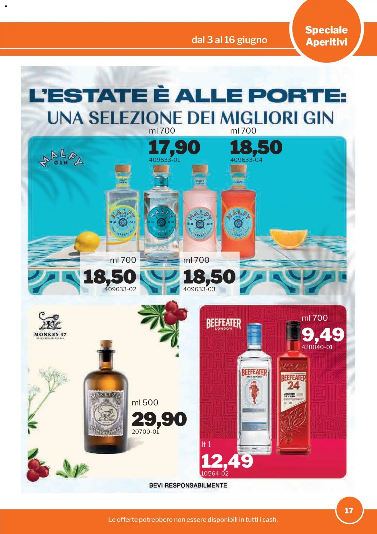 Sogegross volantino Aperitivi