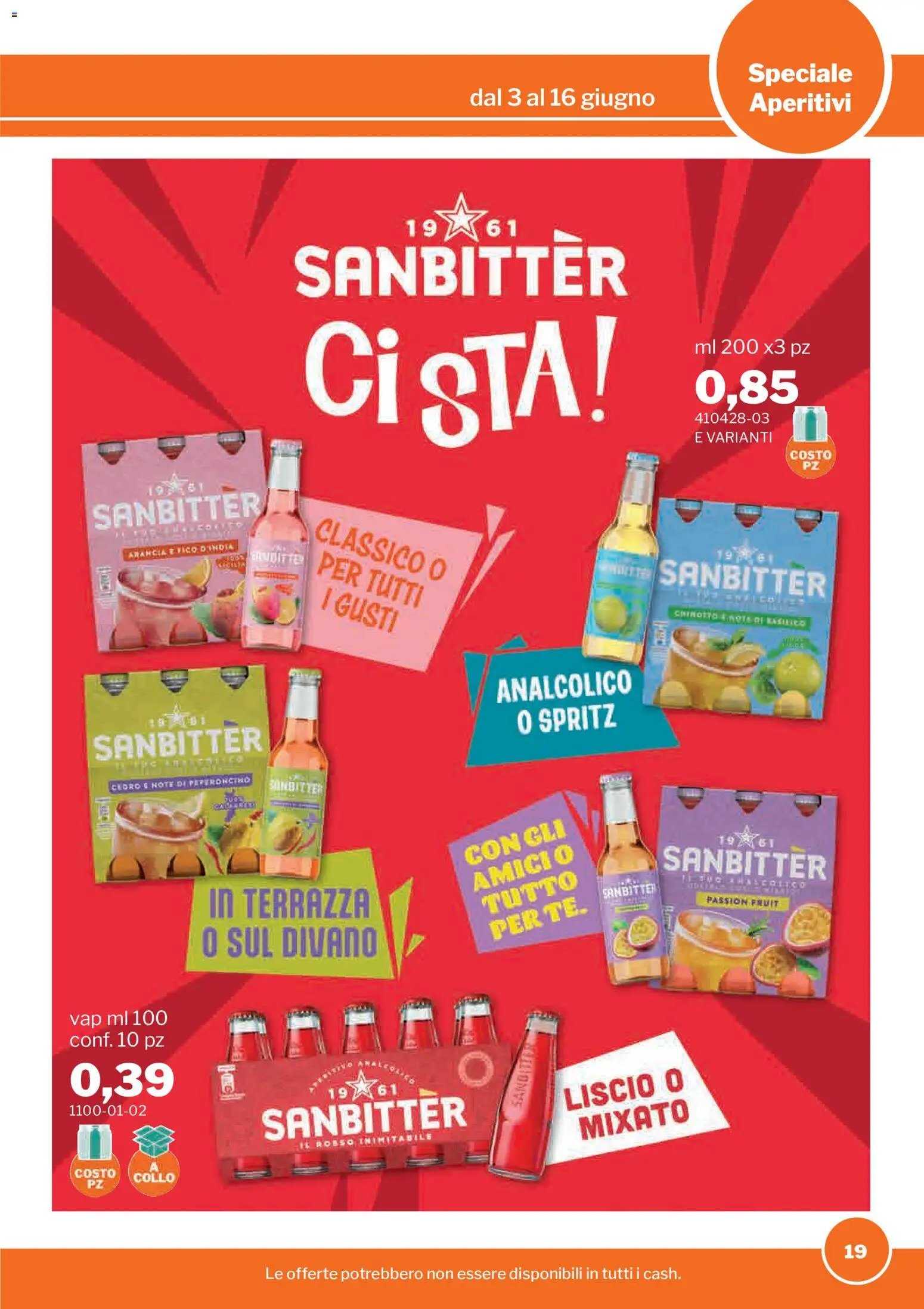 Sogegross volantino Aperitivi