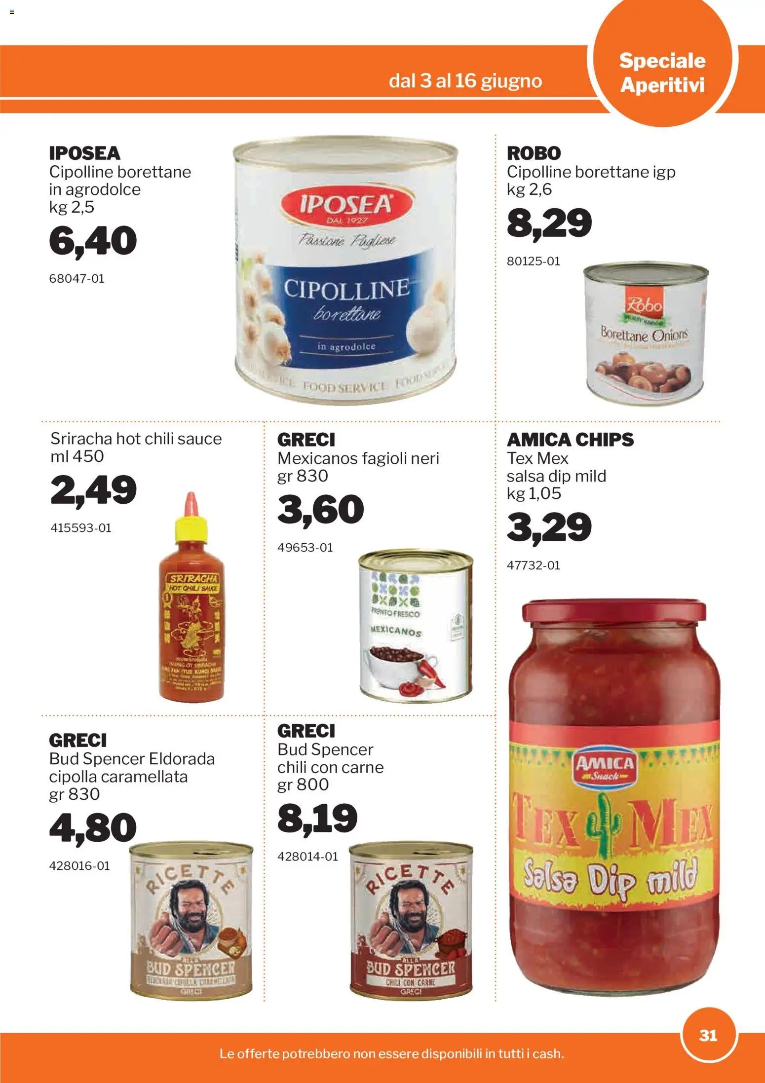 Sogegross volantino Aperitivi