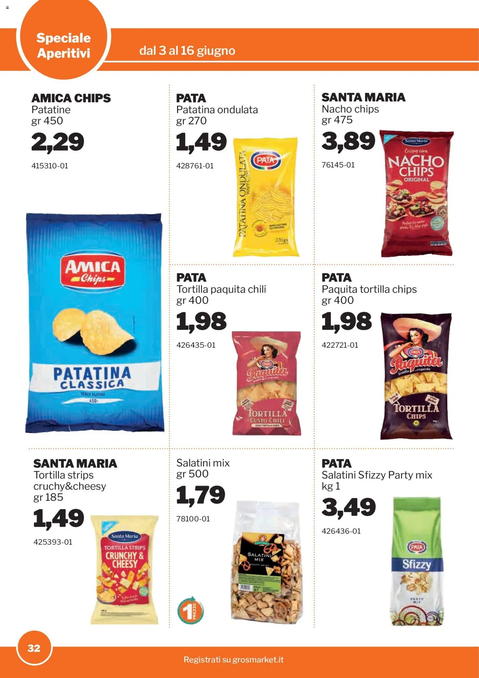 Sogegross volantino Aperitivi