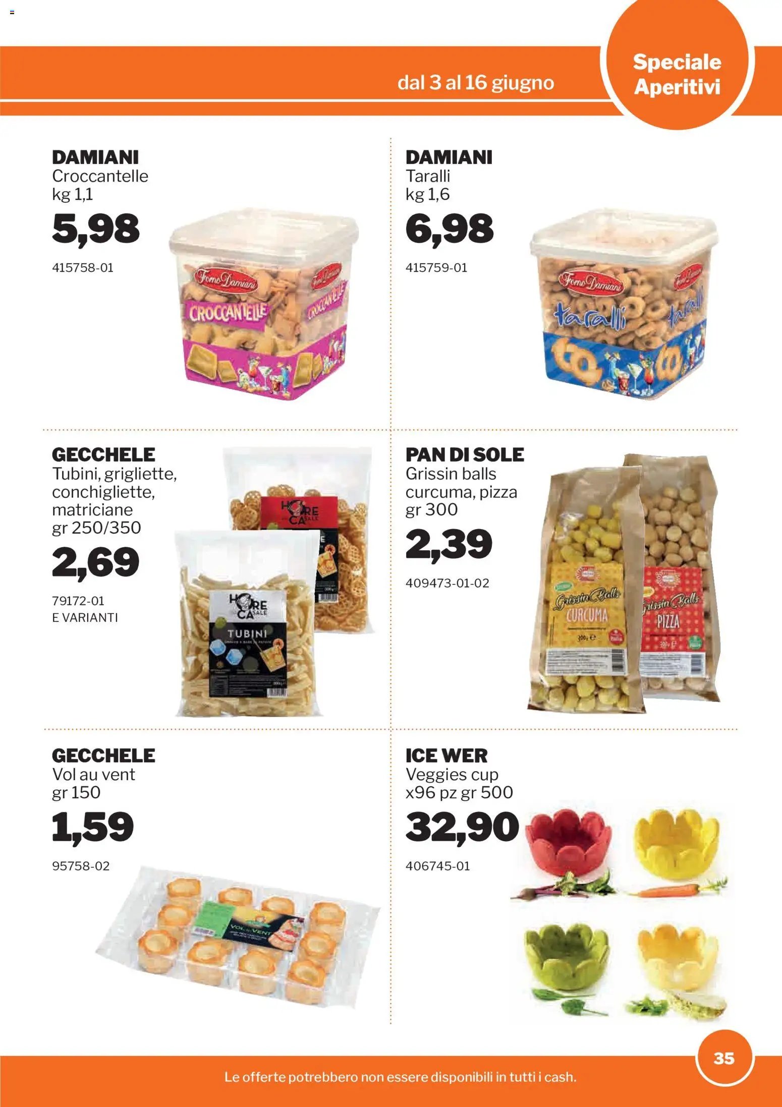 Sogegross volantino Aperitivi