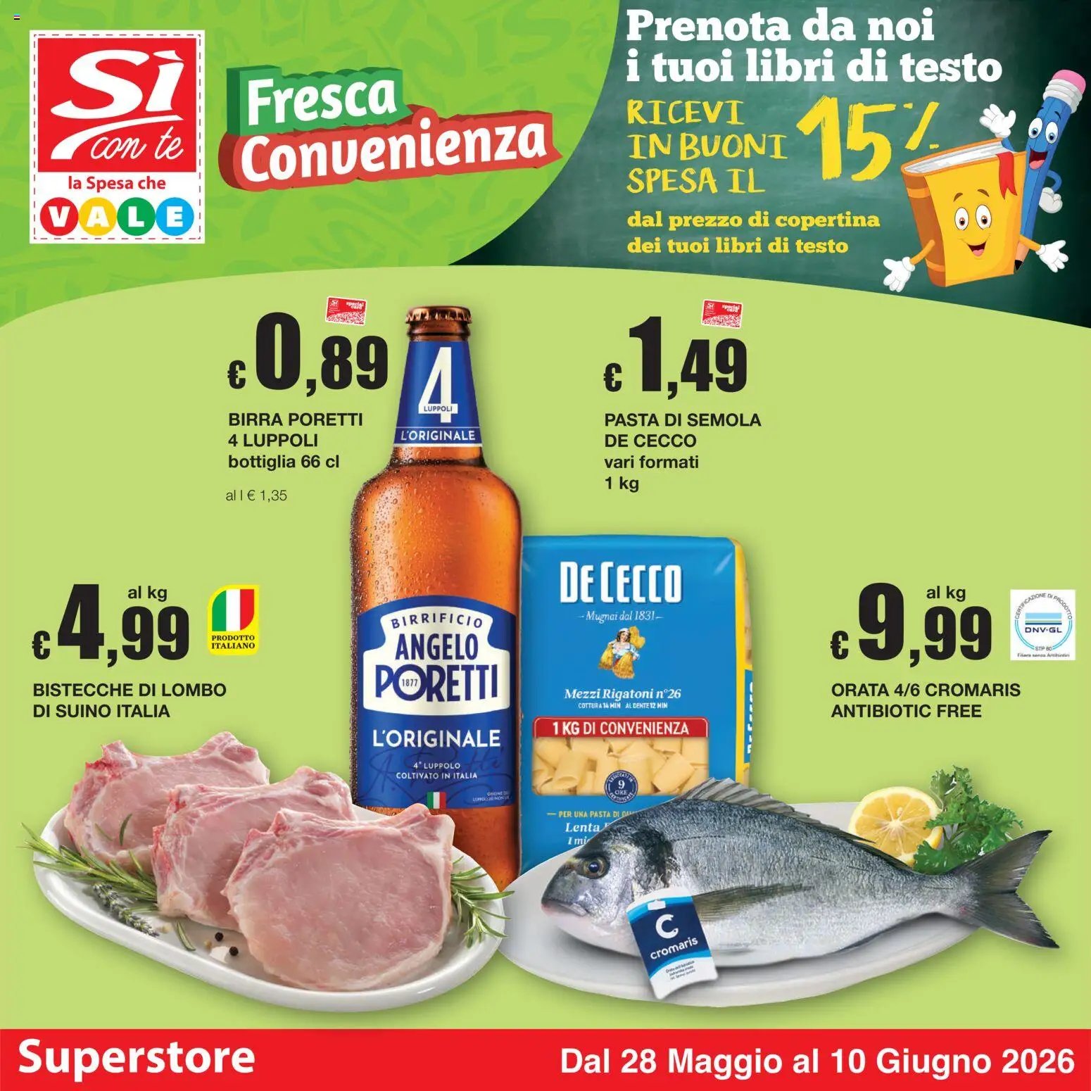 Sì con Te volantino Superstore