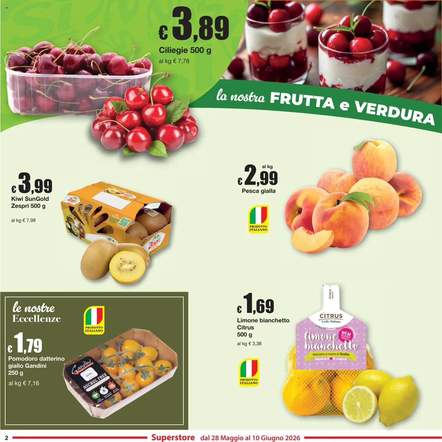 Sì con Te volantino Superstore