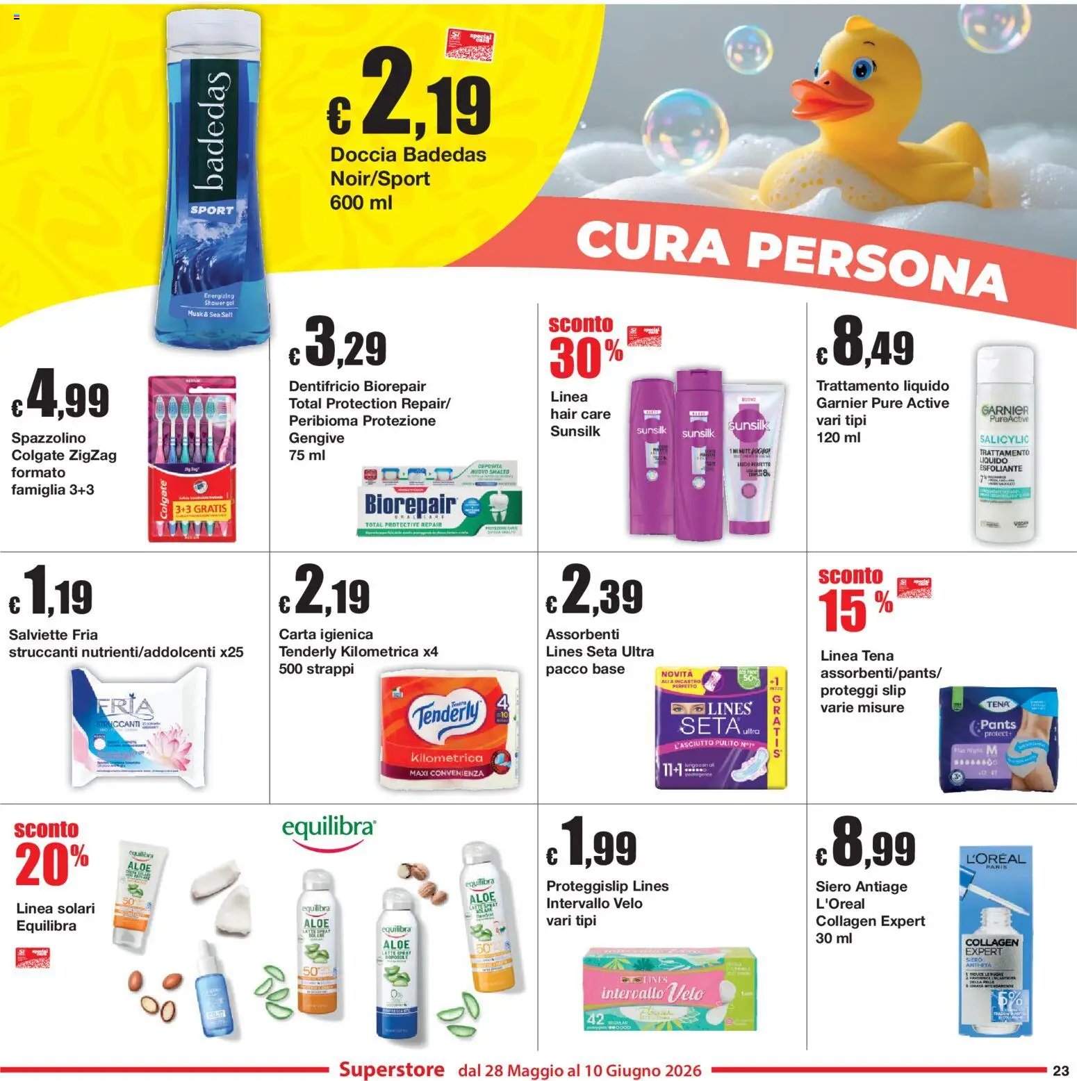 Sì con Te volantino Superstore