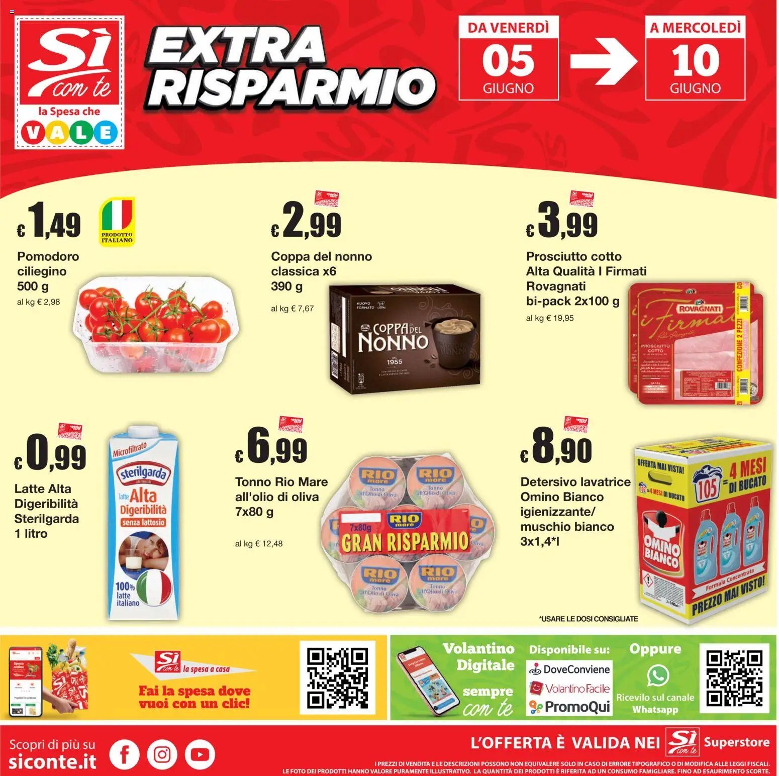 Sì con Te volantino Superstore