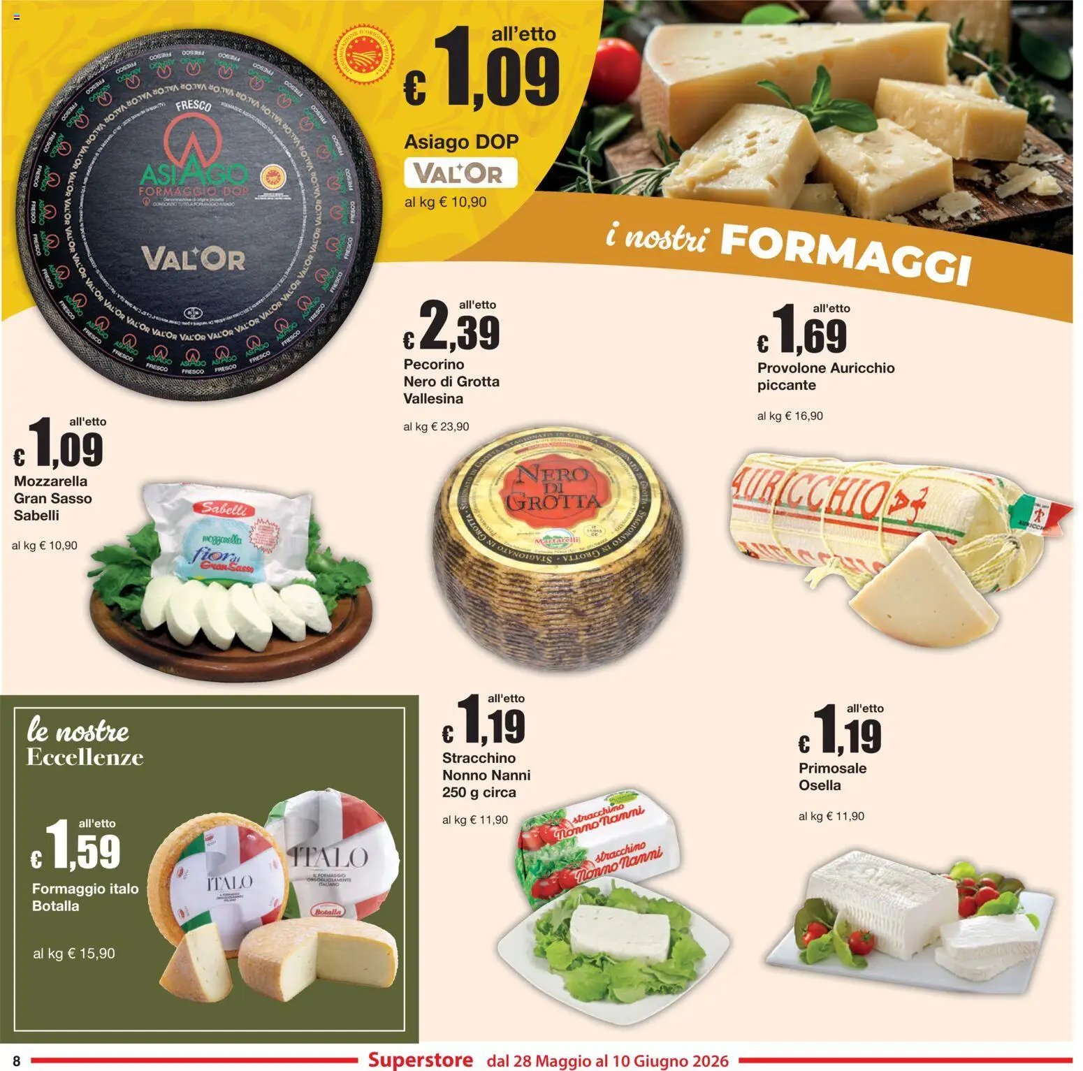 Sì con Te volantino Superstore