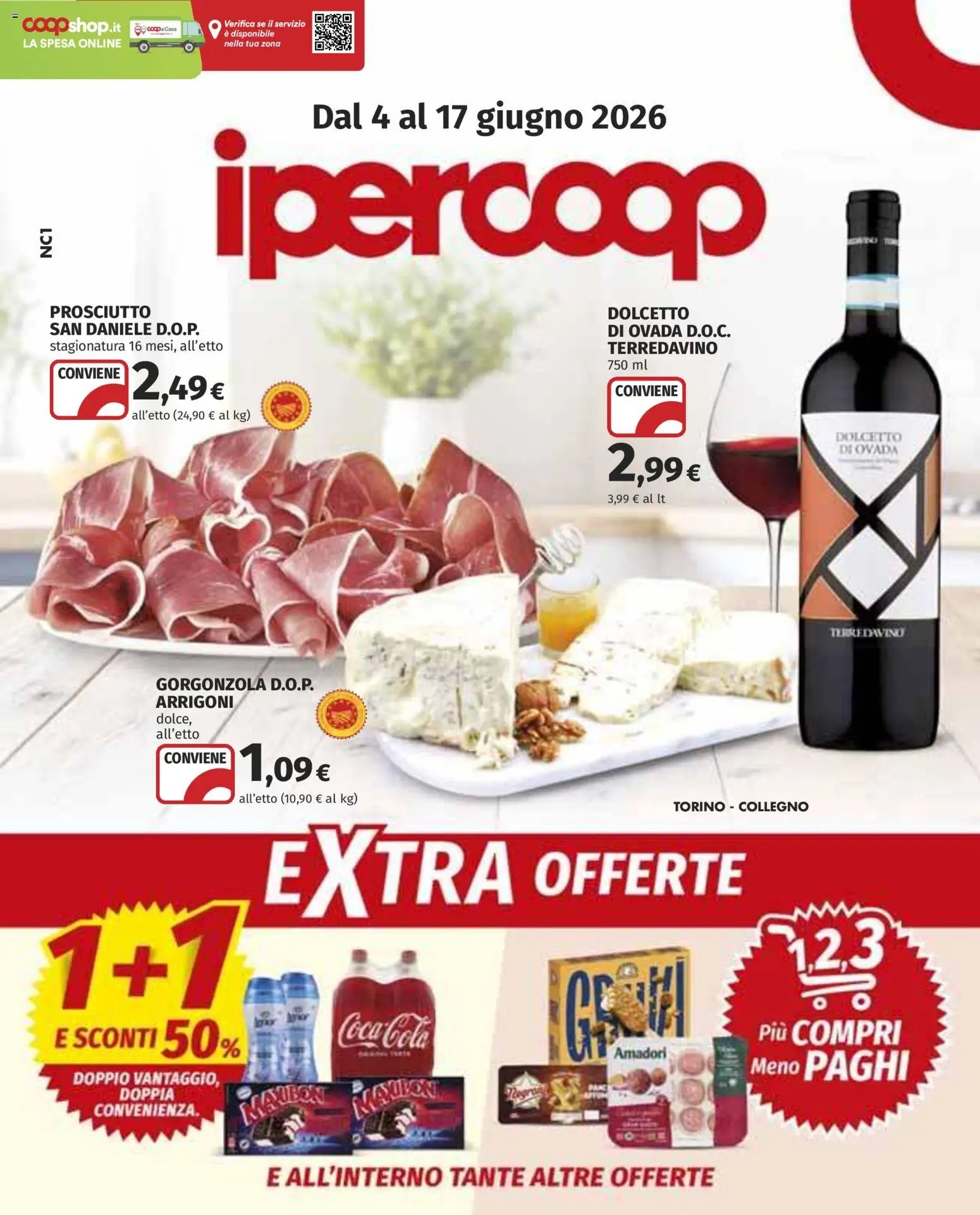 Ipercoop volantino Torino