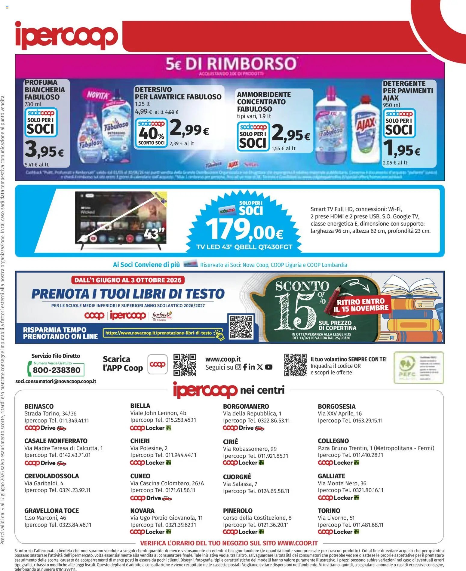Ipercoop volantino Torino