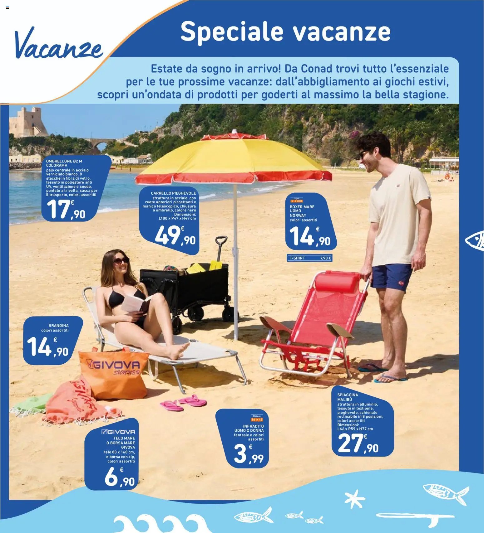 Spazio Conad volantino Vacanze