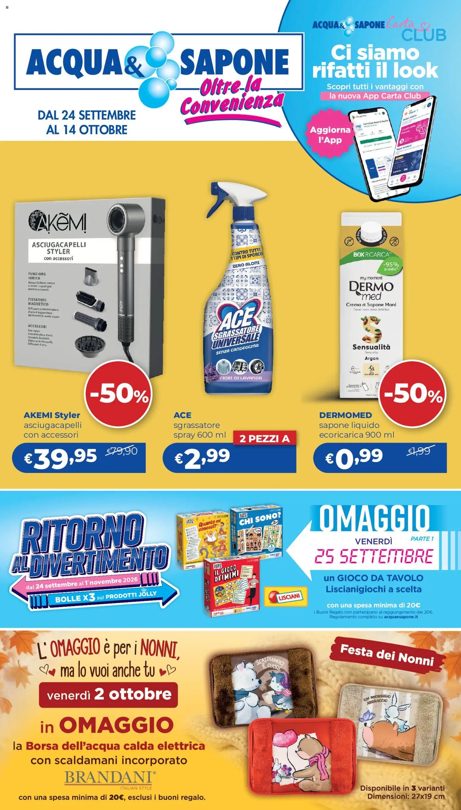 Acqua e Sapone volantino 13/2026