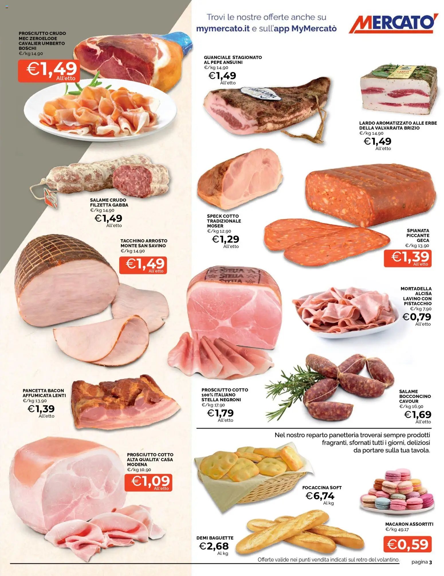 Mercatò volantino