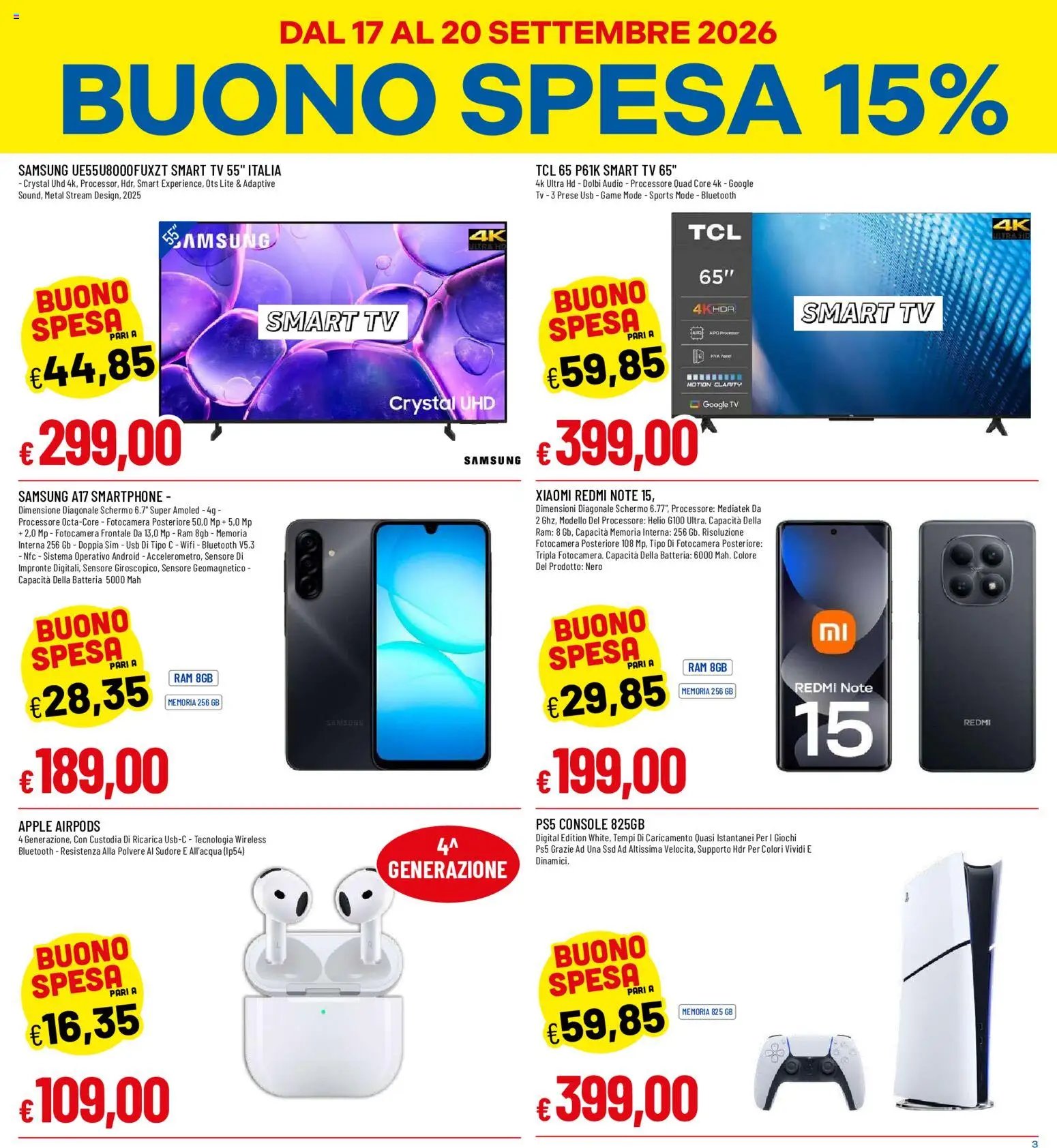 Galassia volantino Buono Sconto