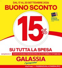 Galassia volantino Buono Sconto