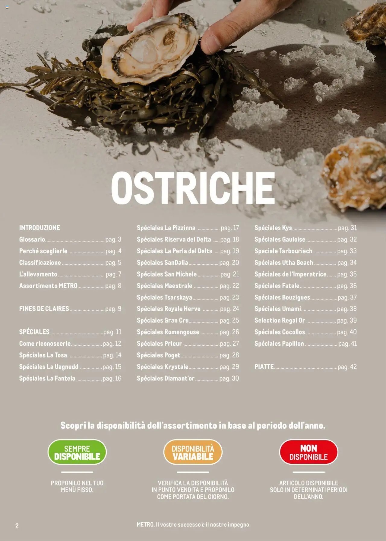 Metro Ostriche catalogo (2025-06-17 - 2026-06-30)