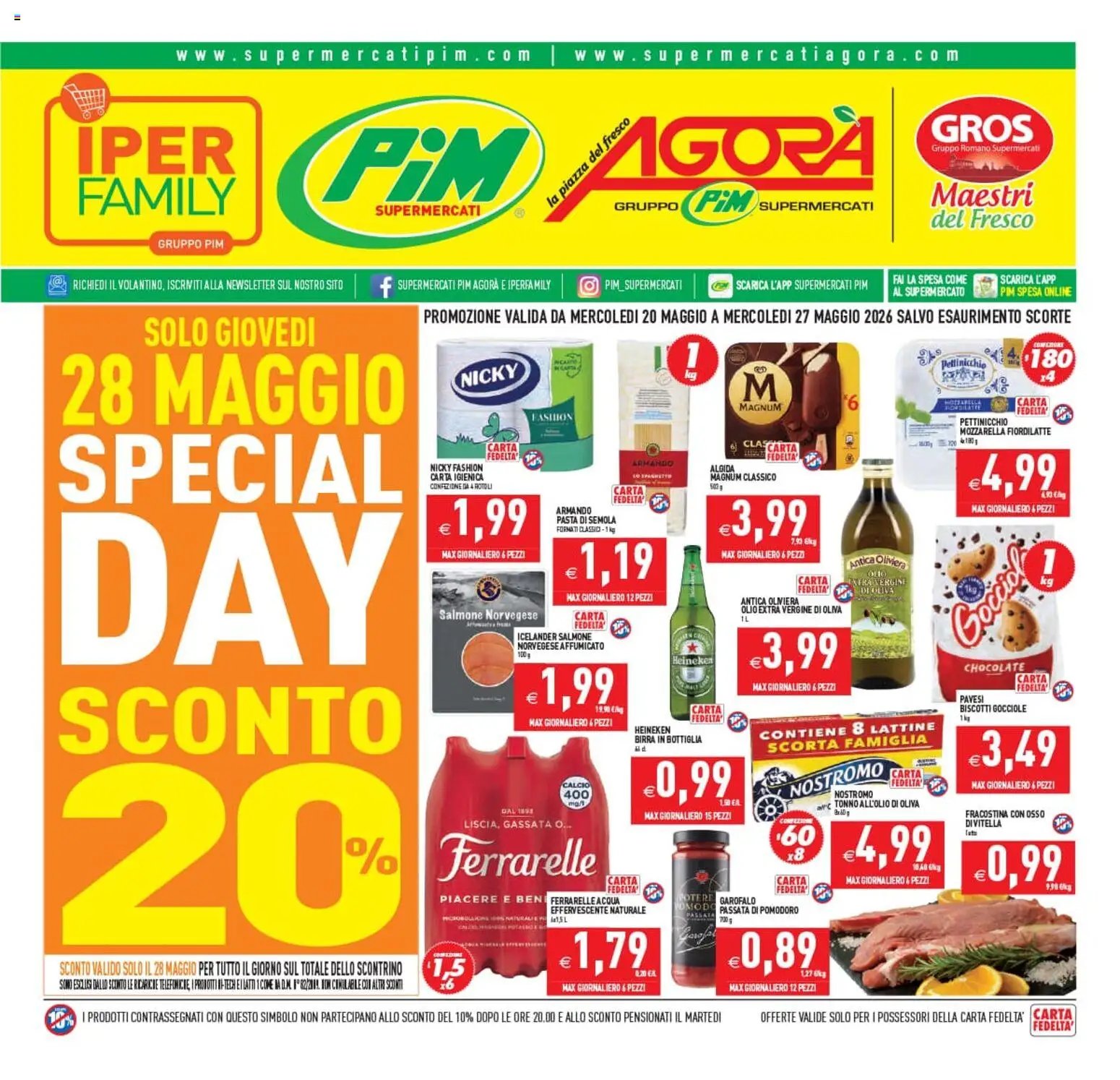PIM Supermercati volantino