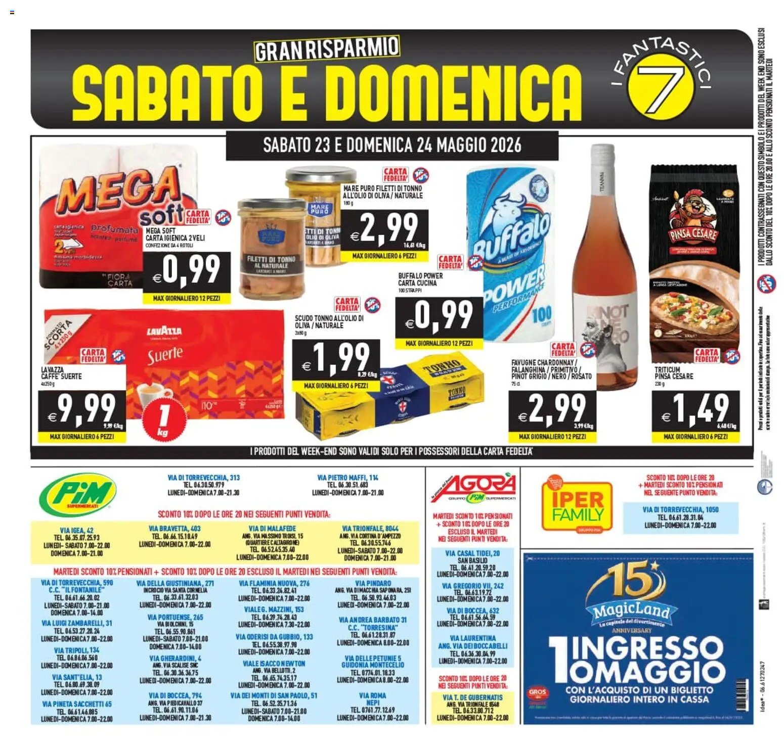 PIM Supermercati volantino