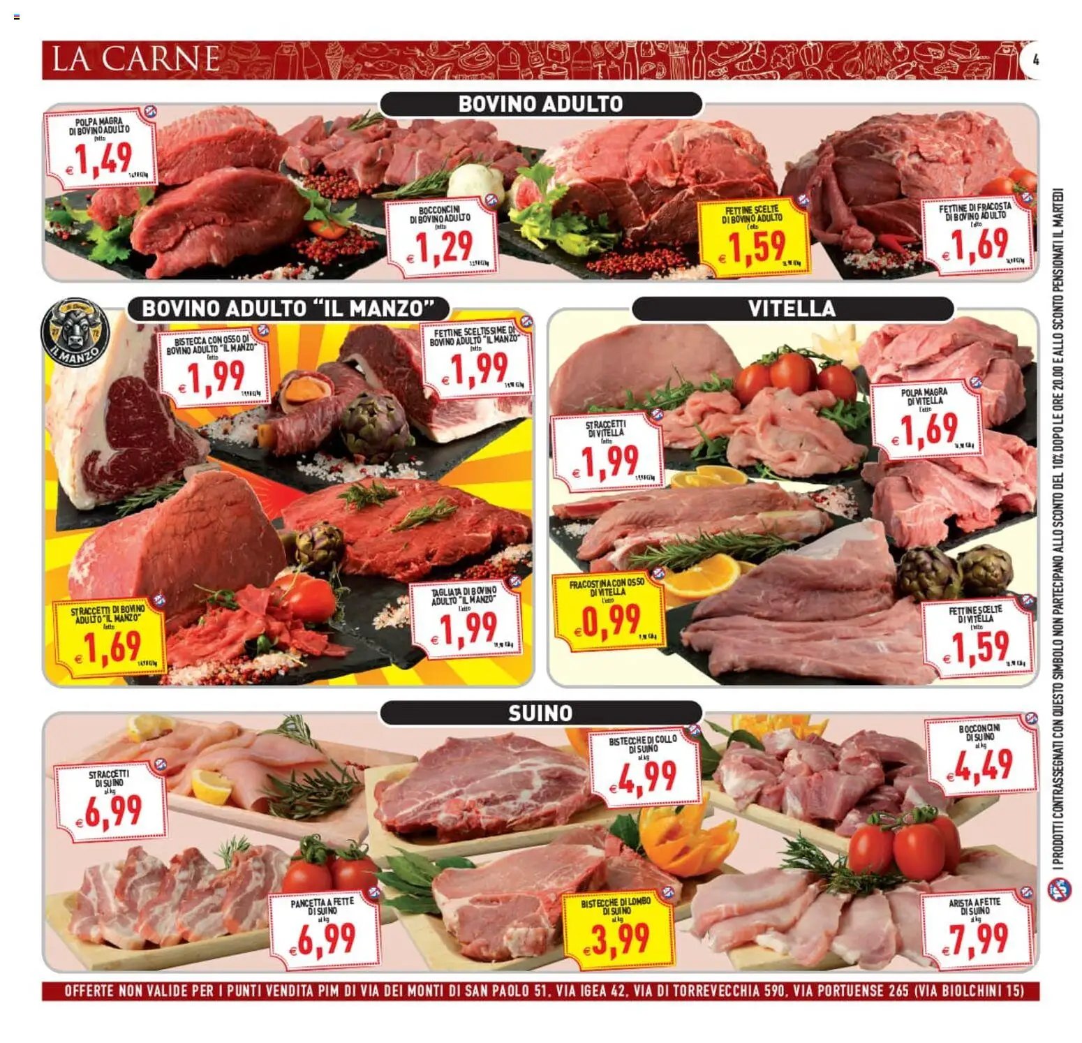 PIM Supermercati volantino