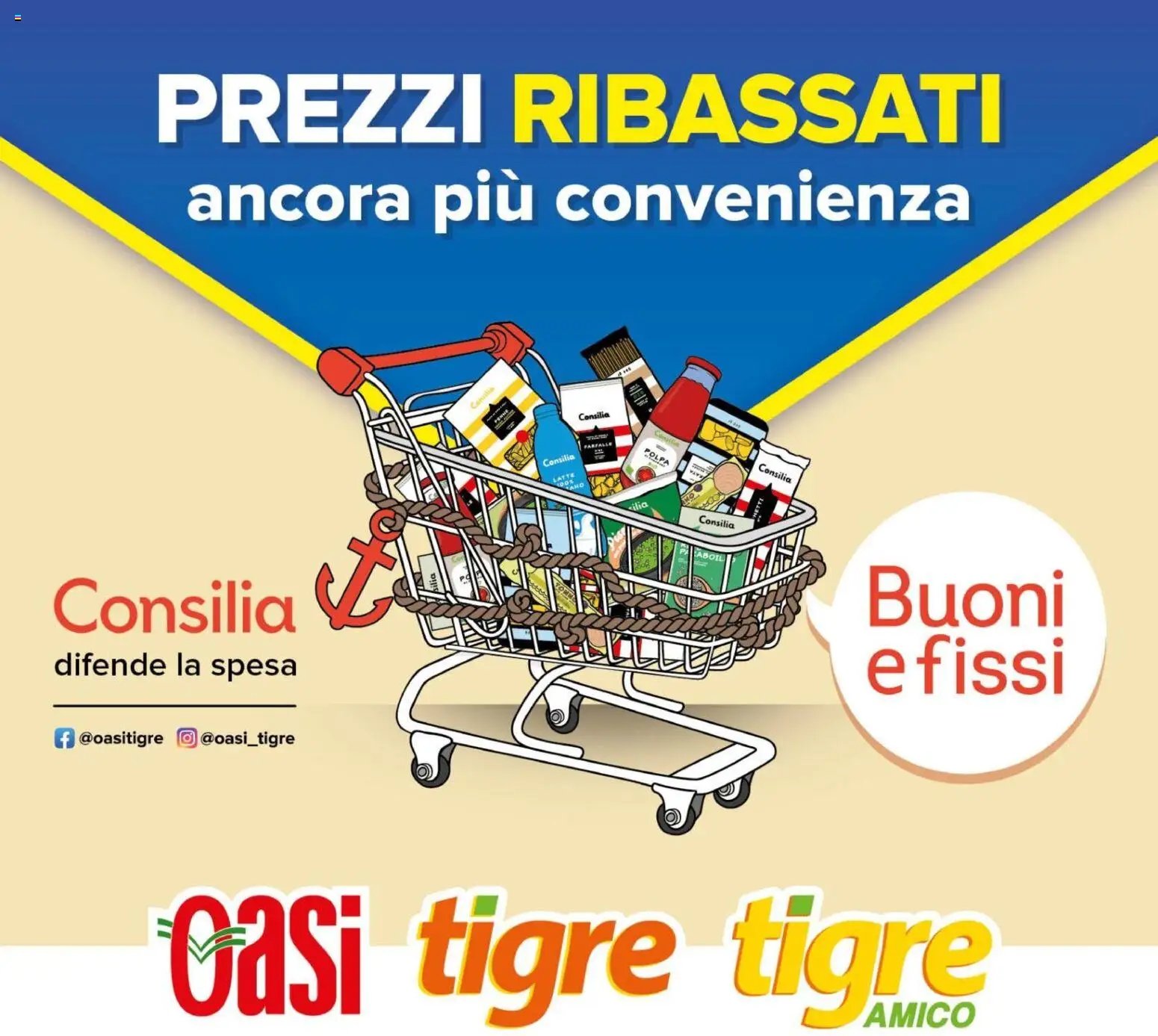 Tigre volantino Prezzi Ribassati