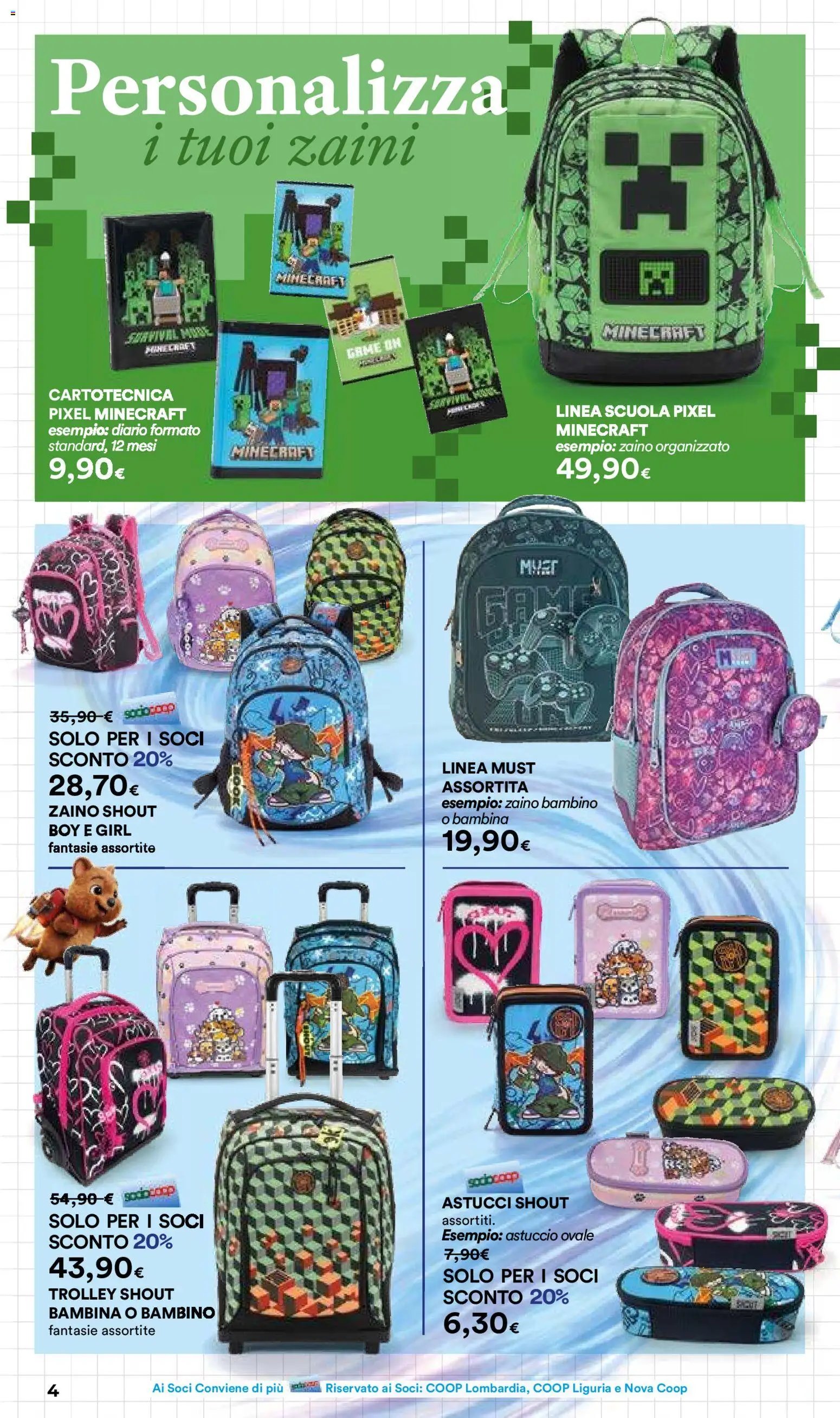 Ipercoop volantino Scuola Milano