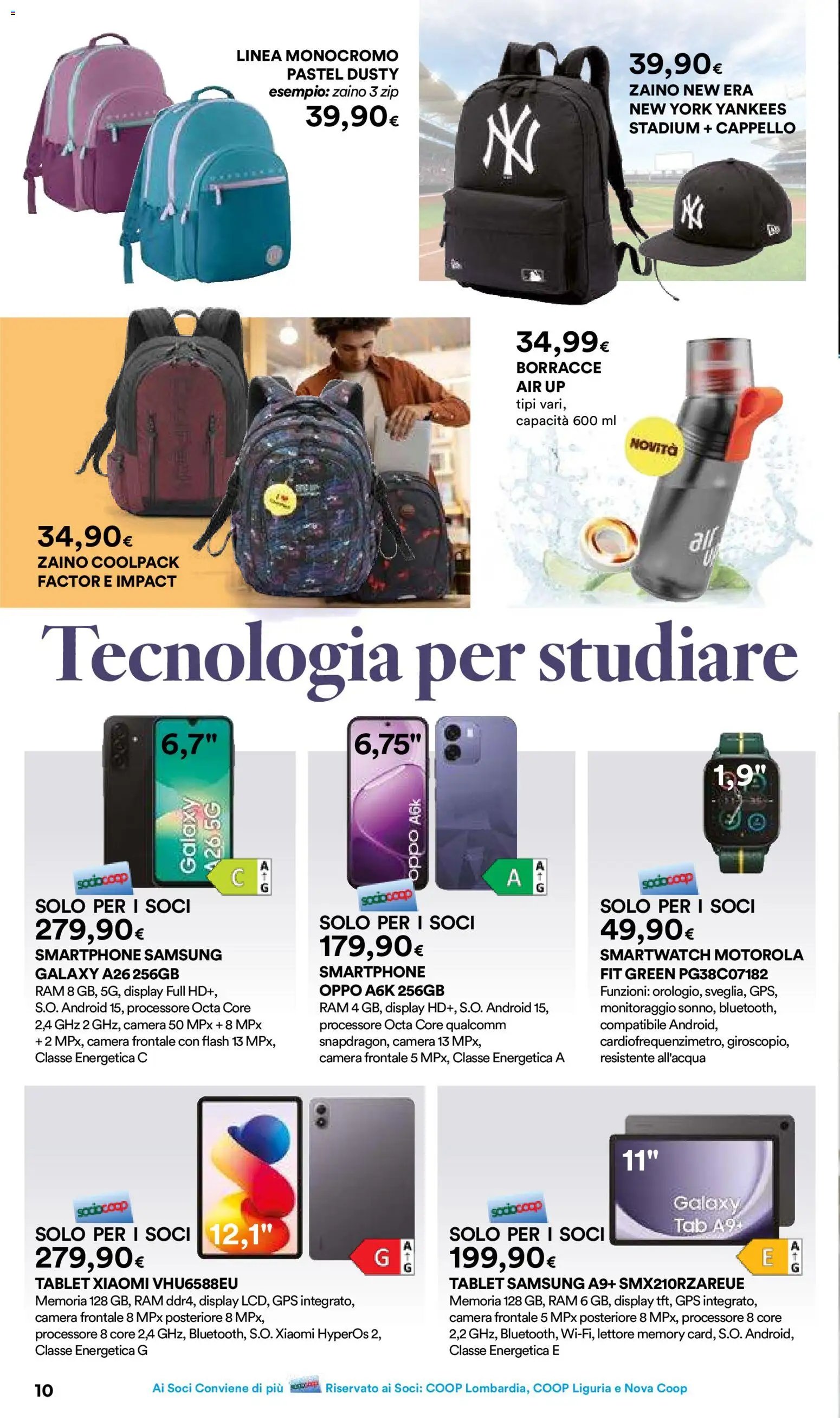 Ipercoop volantino Scuola Milano