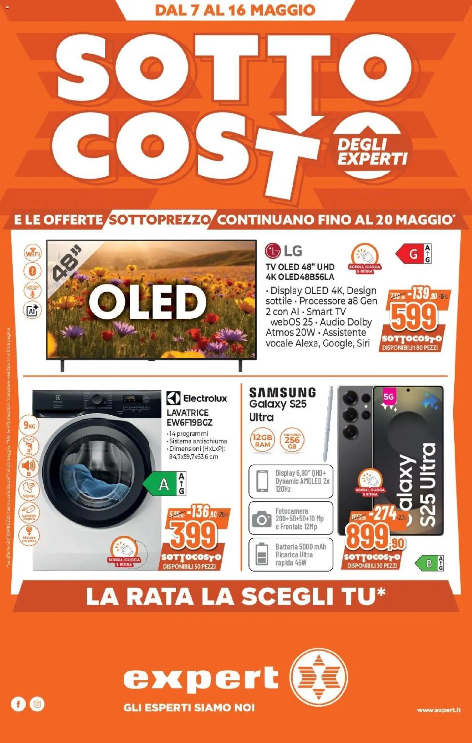 Expert volantino Napoli (2026-05-07 - 2026-05-20)