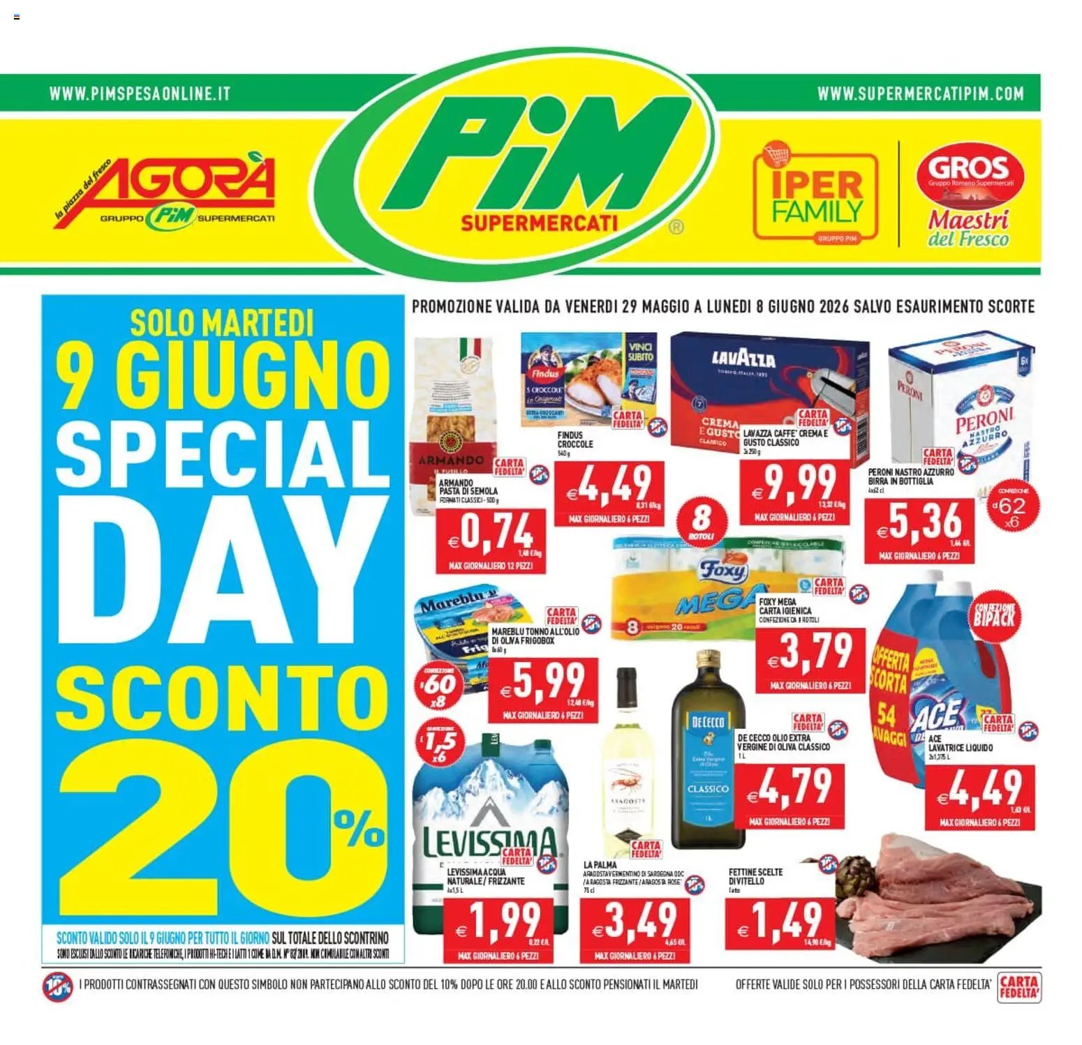 PIM Supermercati volantino