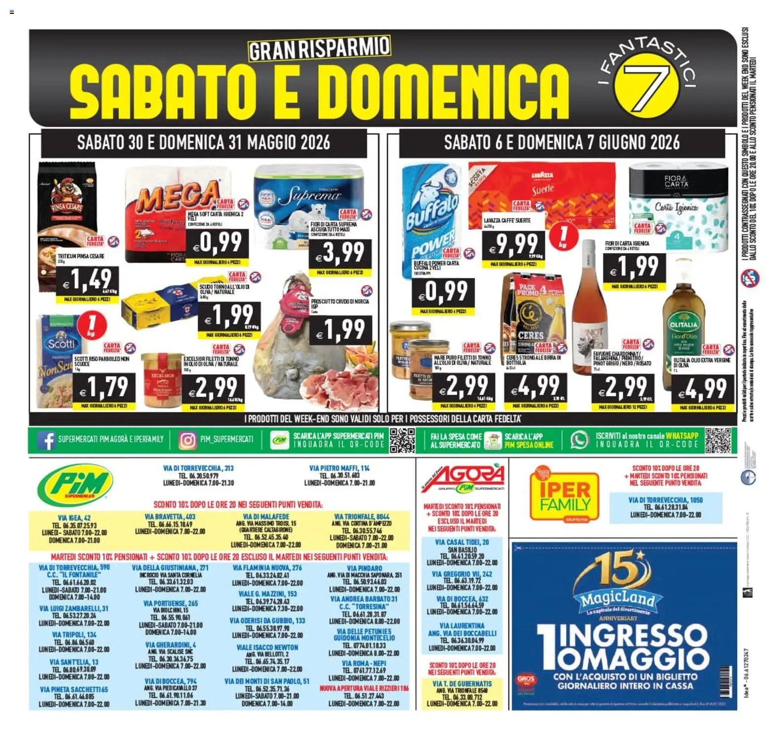 PIM Supermercati volantino