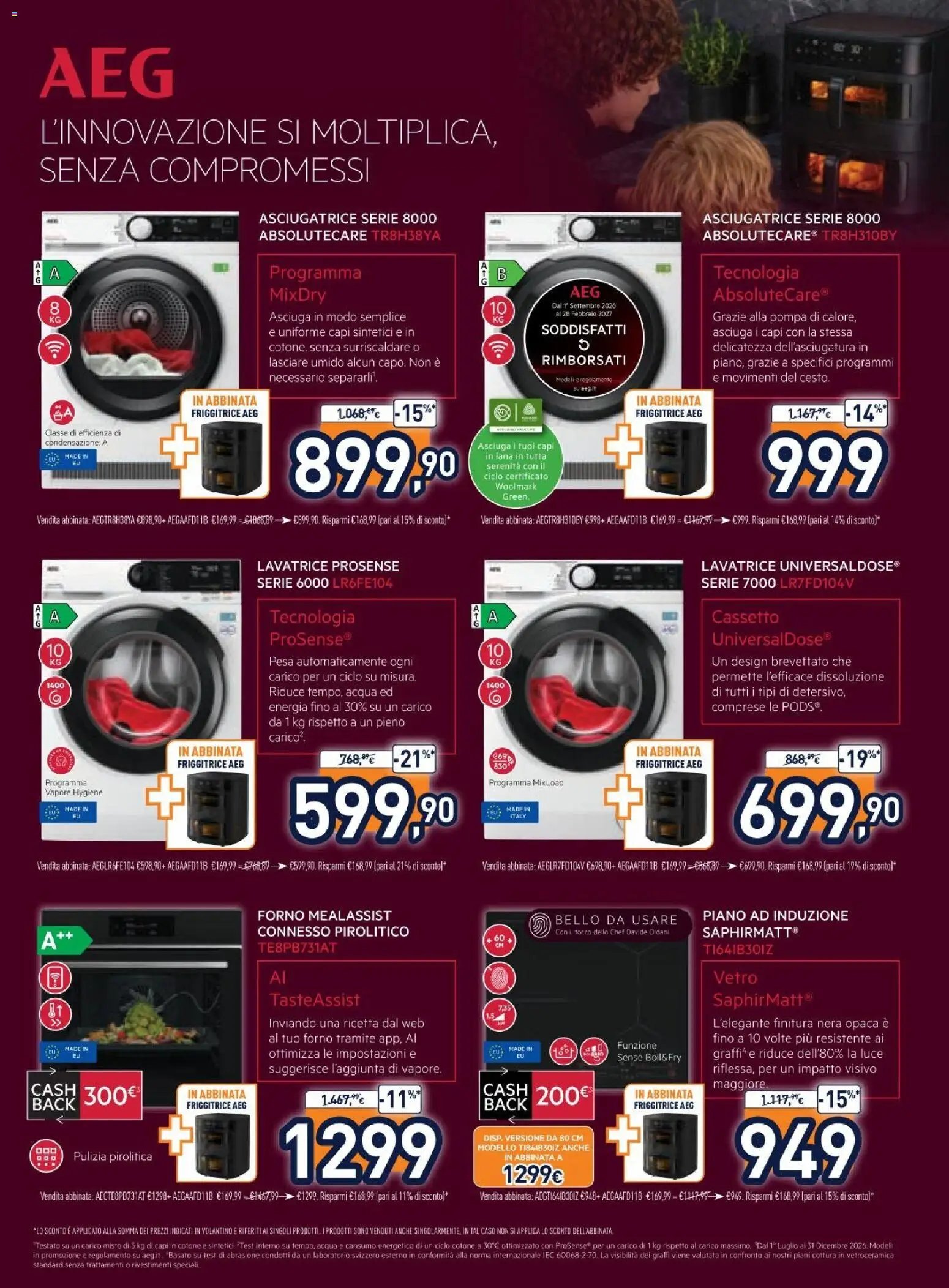 Unieuro volantino Più gusto alle tue passioni
