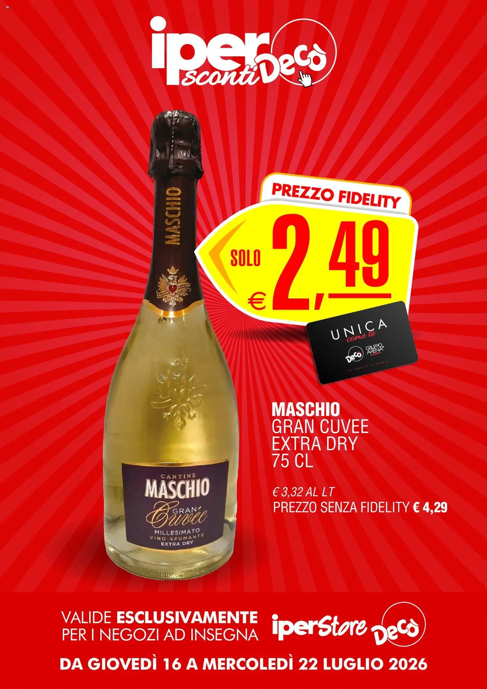 Decò volantino iperStore