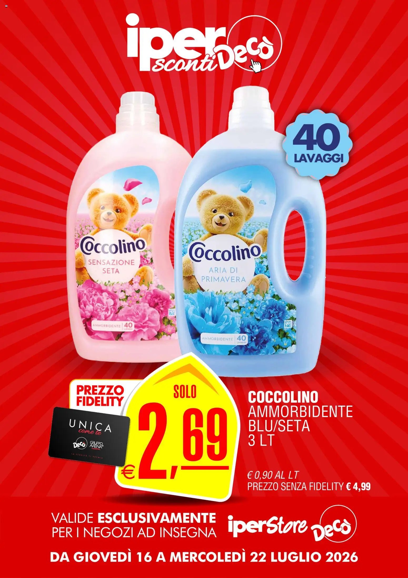 Decò volantino iperStore