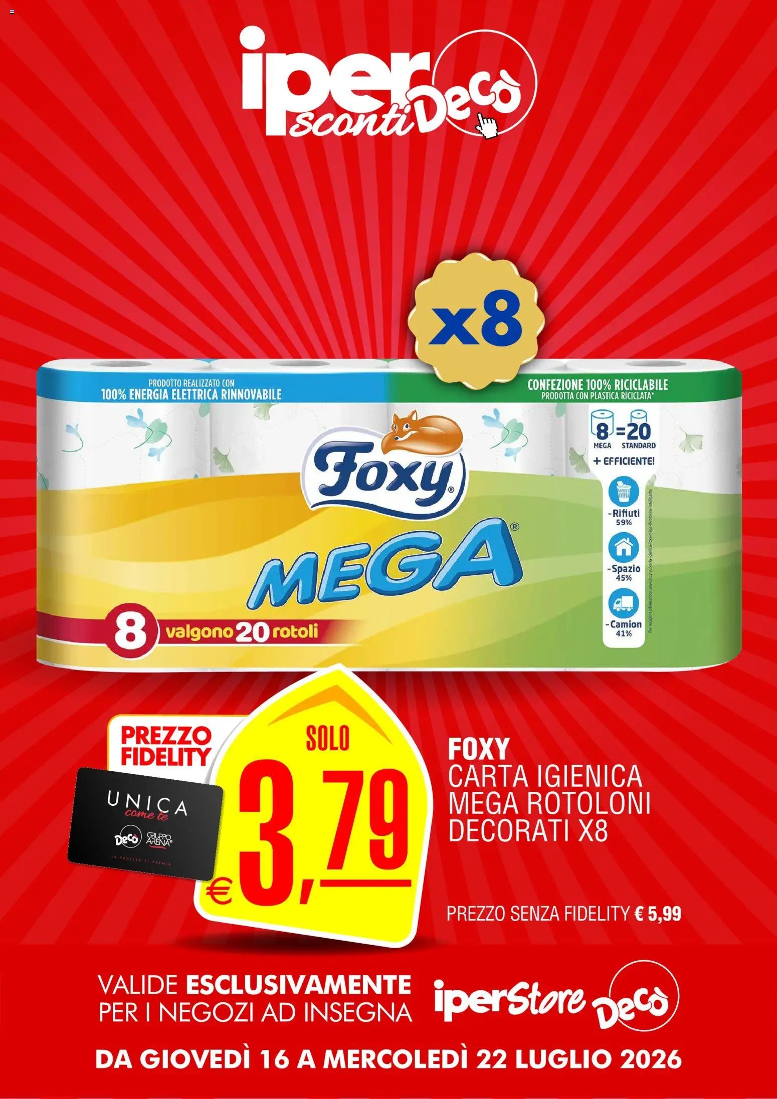 Decò volantino iperStore