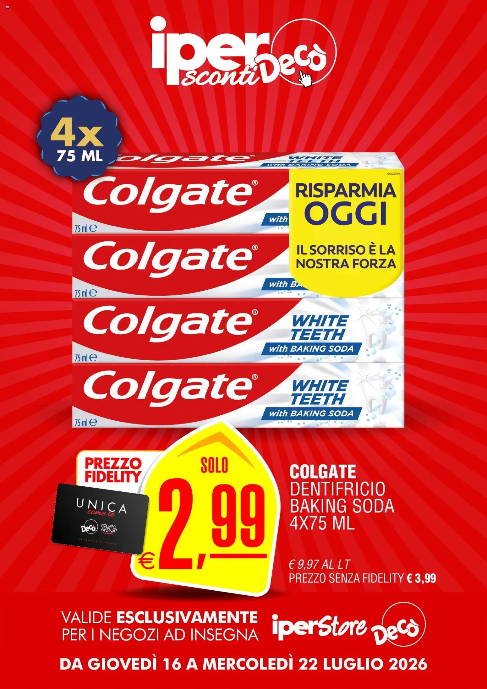 Decò volantino iperStore