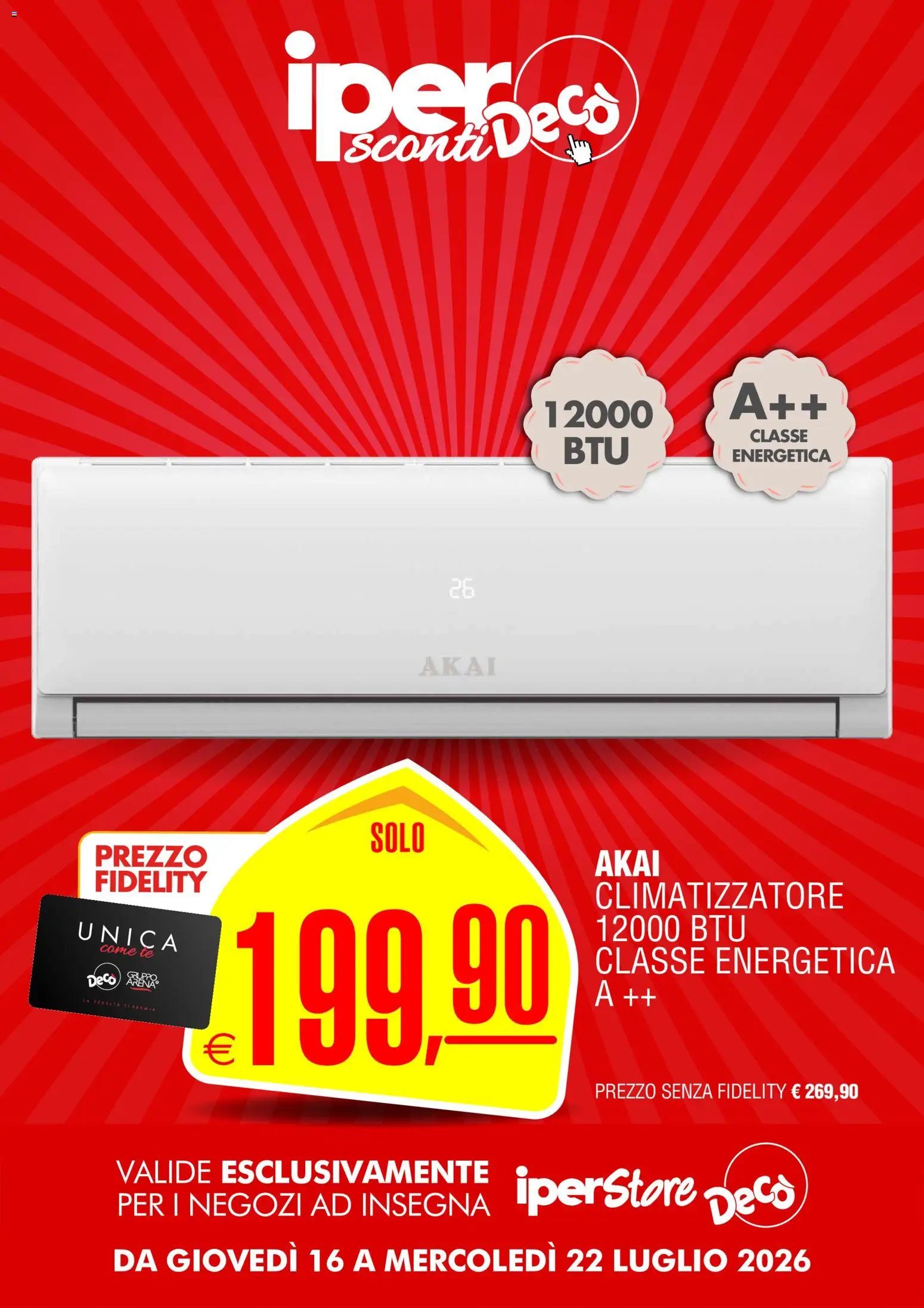 Decò volantino iperStore