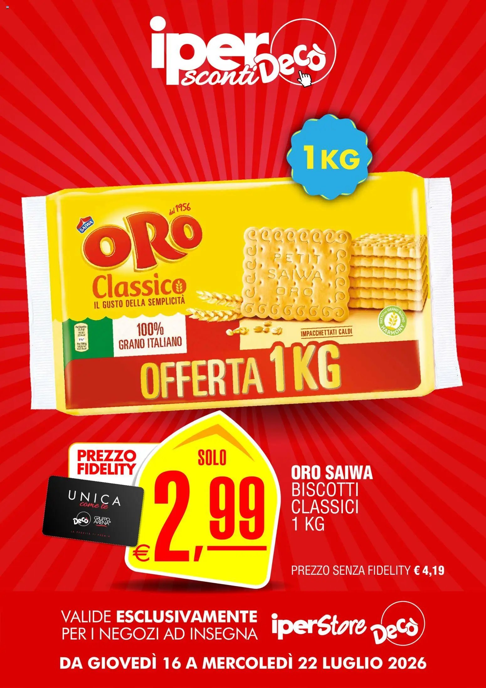 Decò volantino iperStore