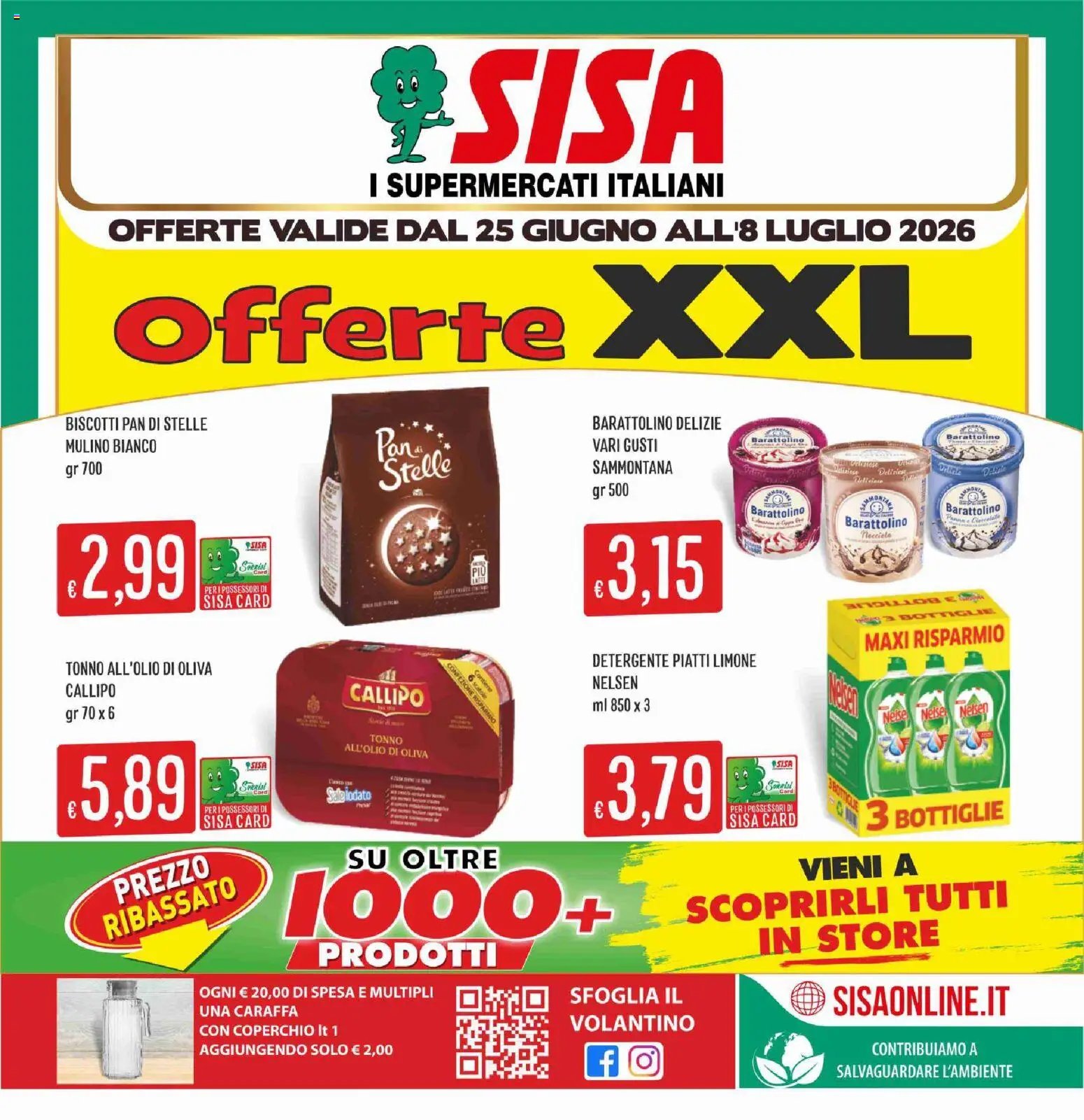 SISA volantino Calabria