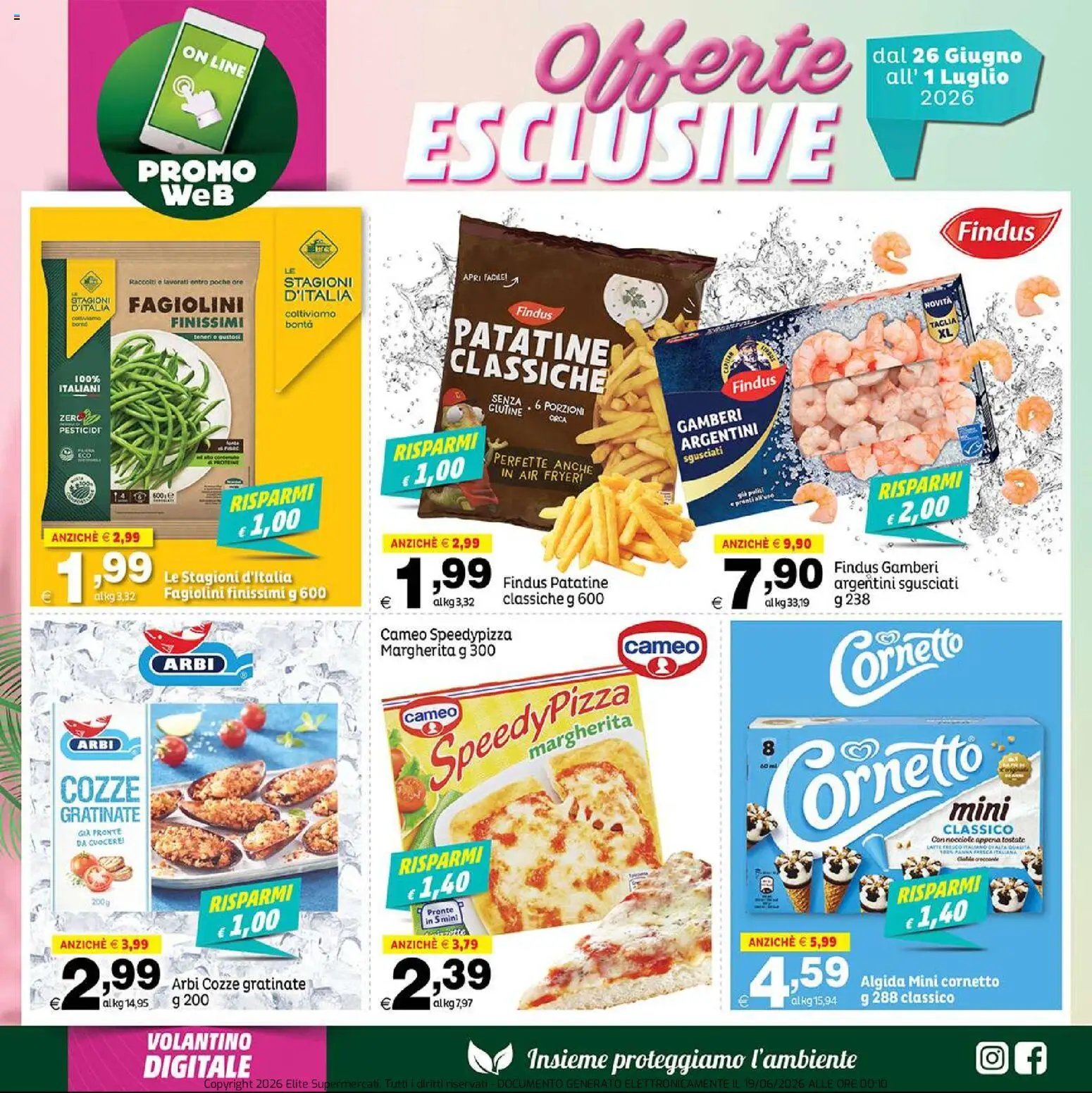 Elite Supermercati volantino Promo Web