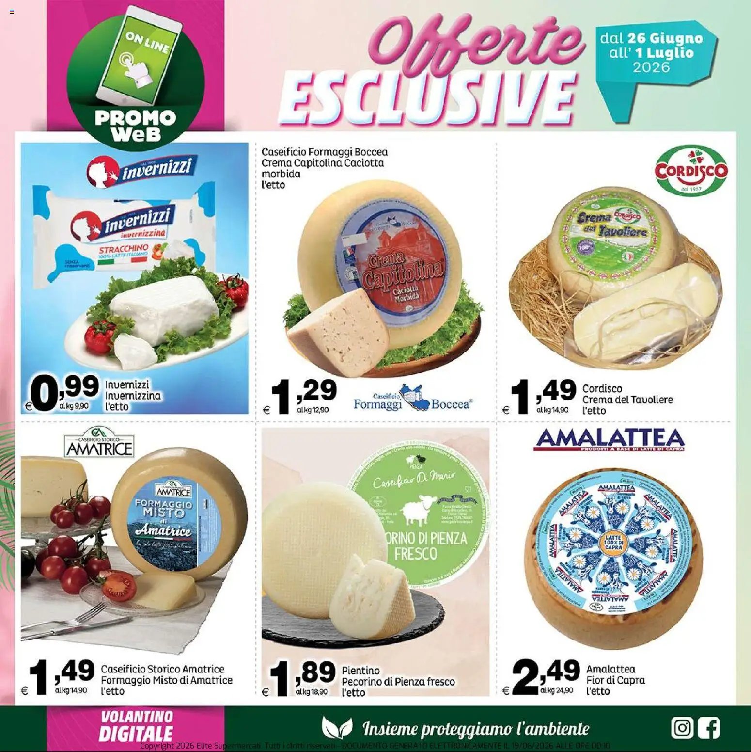 Elite Supermercati volantino Promo Web