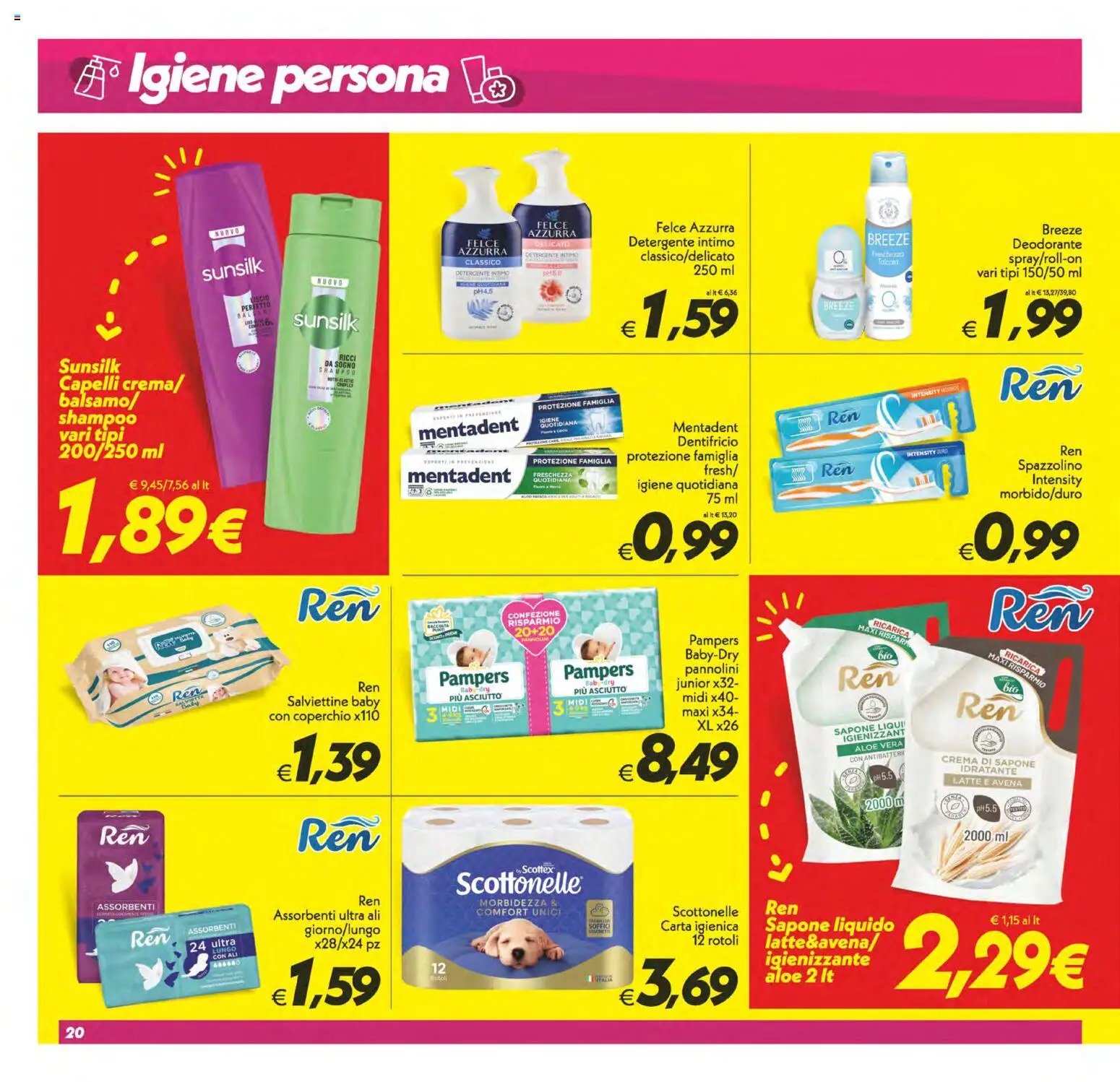 SuperConveniente volantino Messina, Siracusa, Palermo